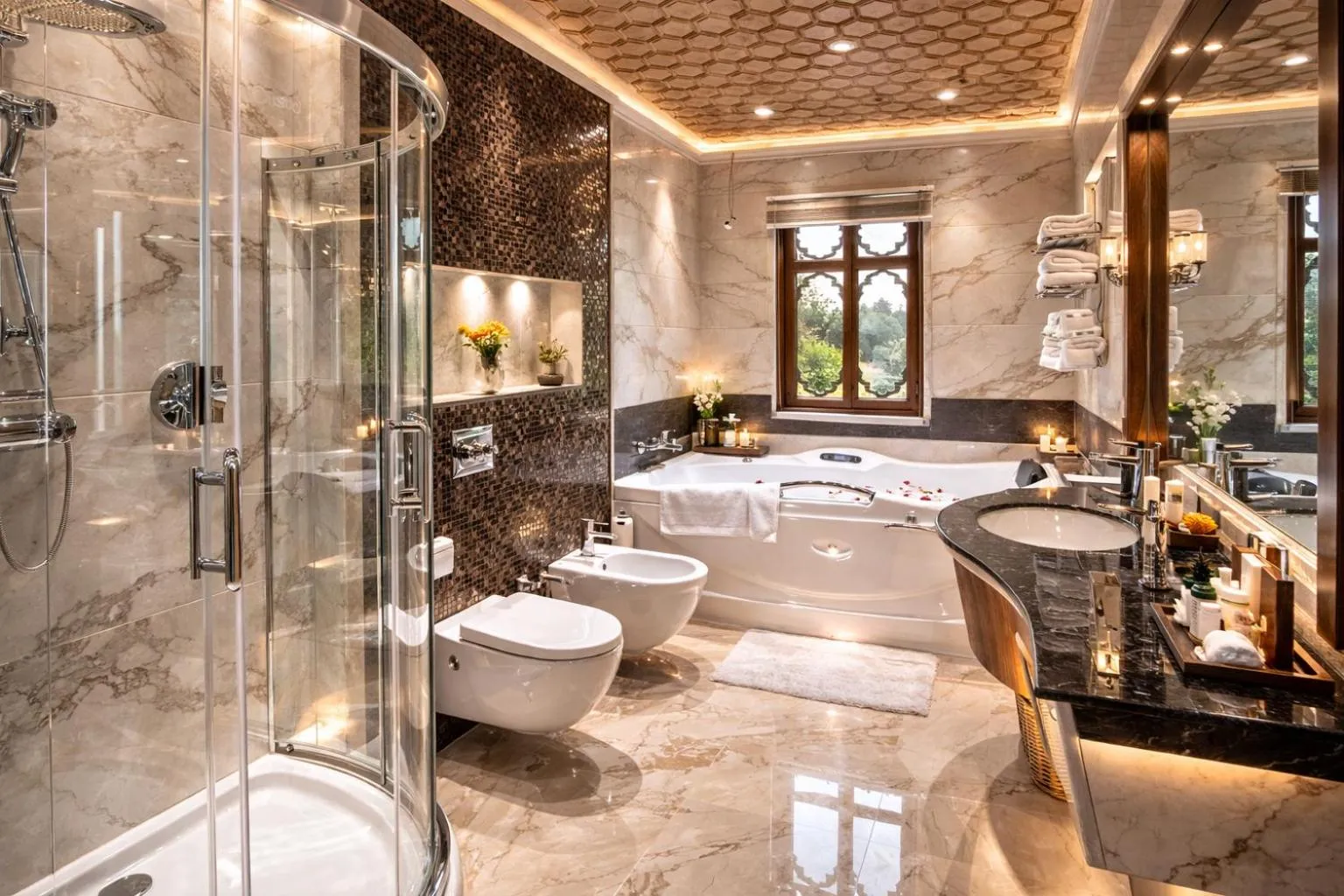 Bathroom in Mascot Houseboats