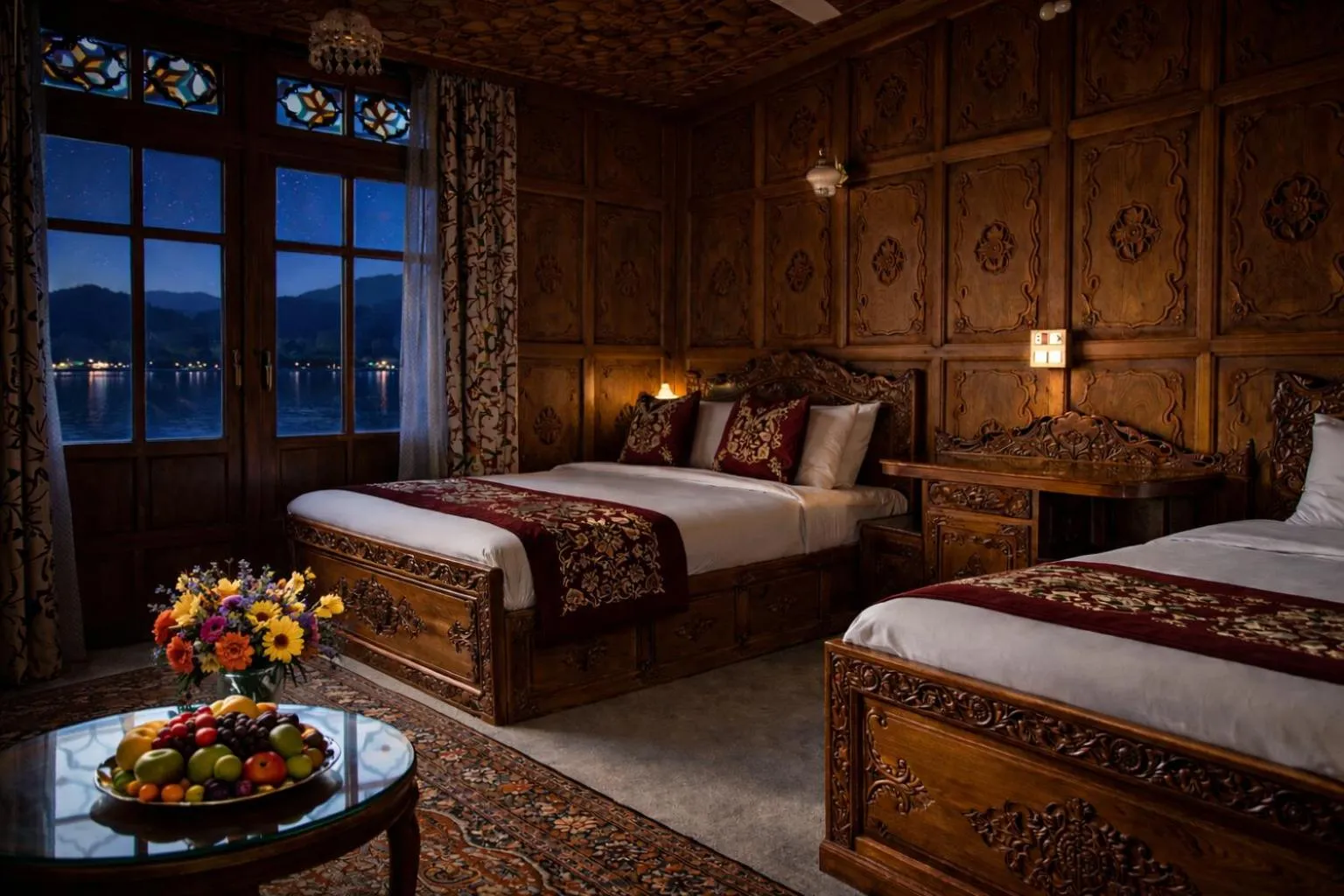 Bedroom, Bed in Mascot Houseboats