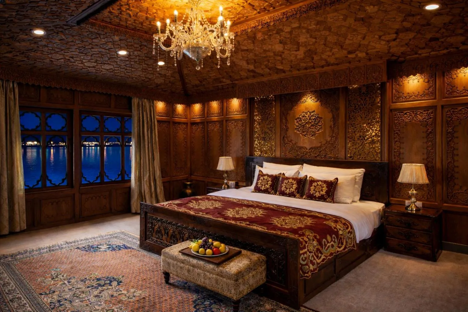 Bedroom, Bed in Mascot Houseboats