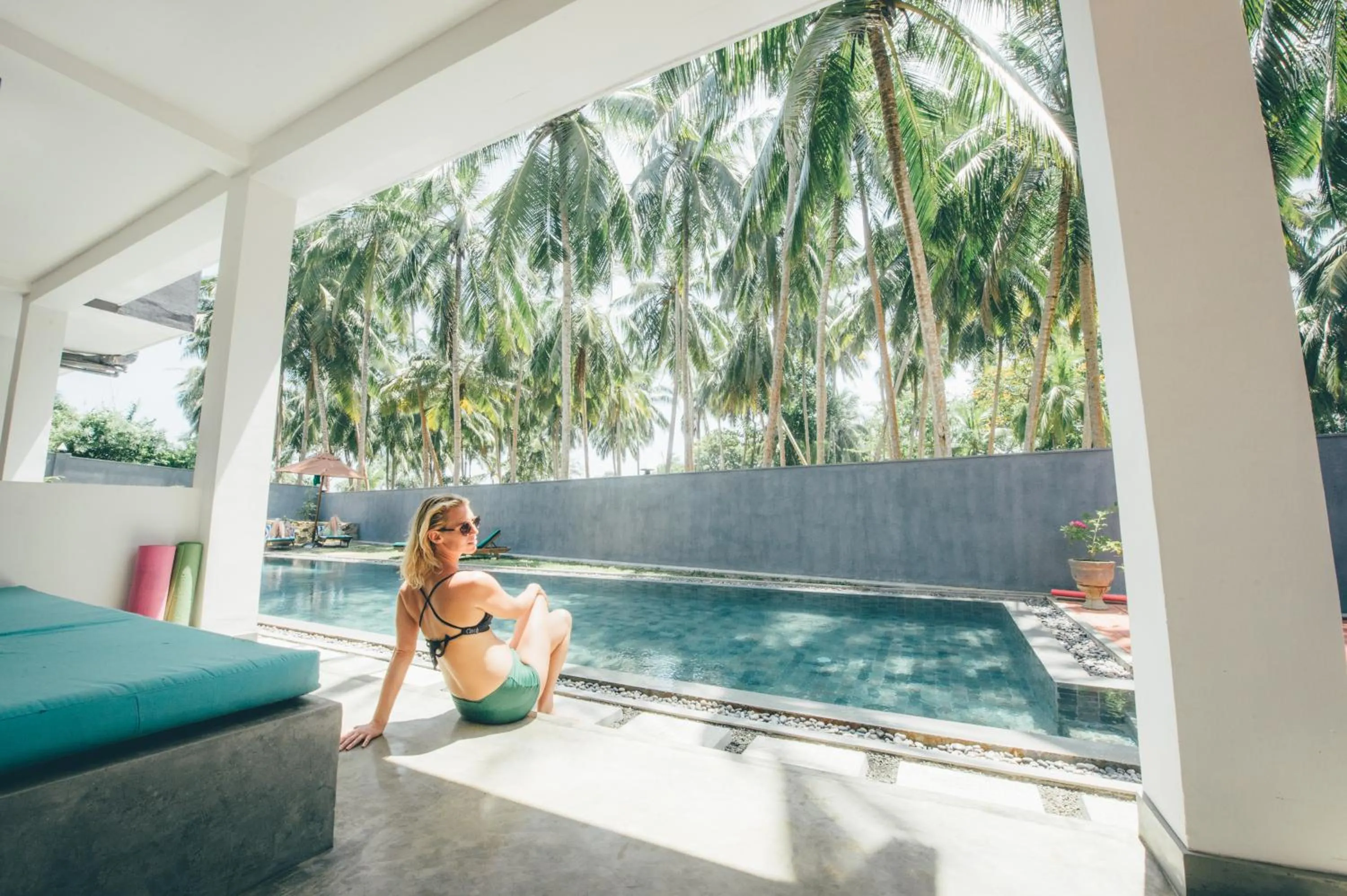Swimming pool in Jasper House