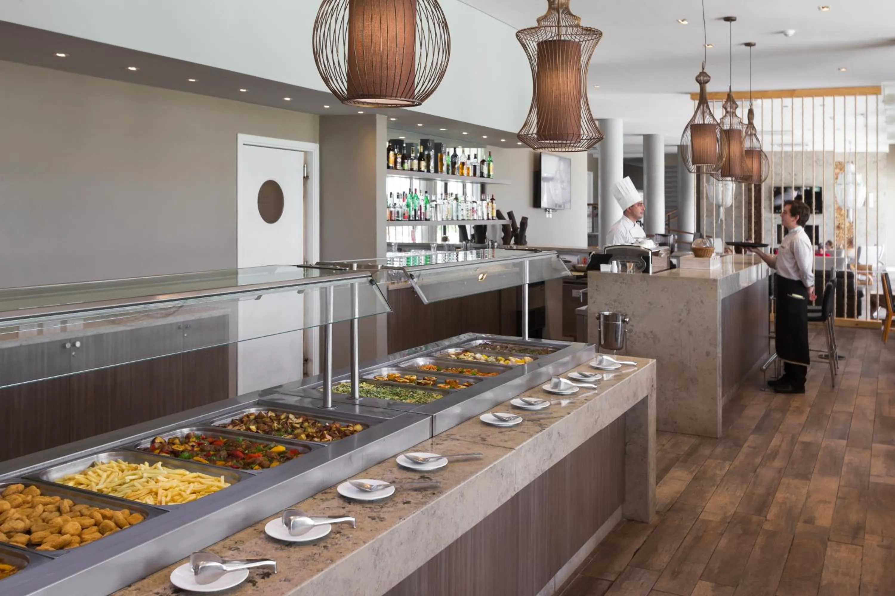 Dining area in Salinas del Almiron Resort Termal