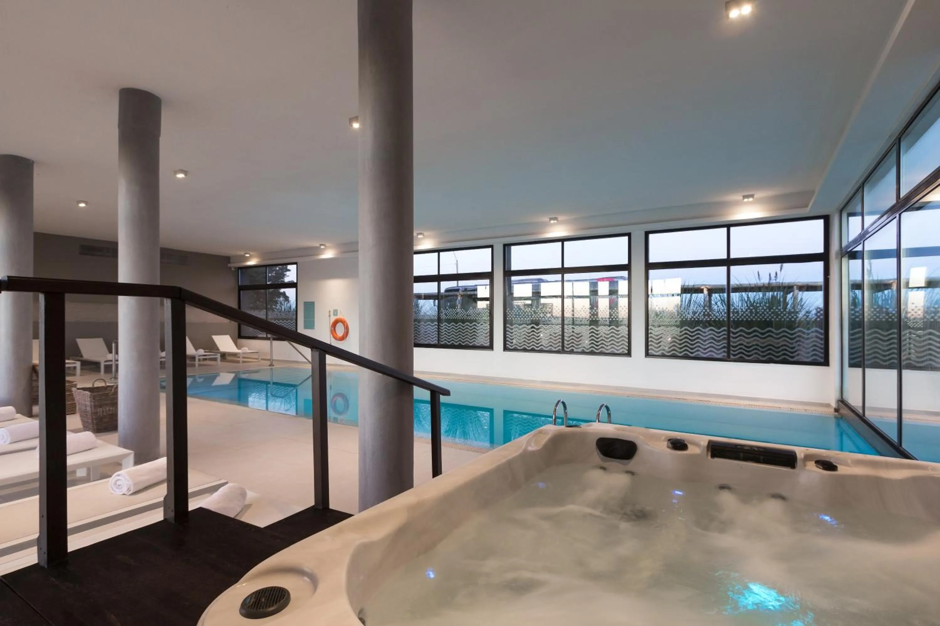 Swimming pool in Salinas del Almiron Resort Termal