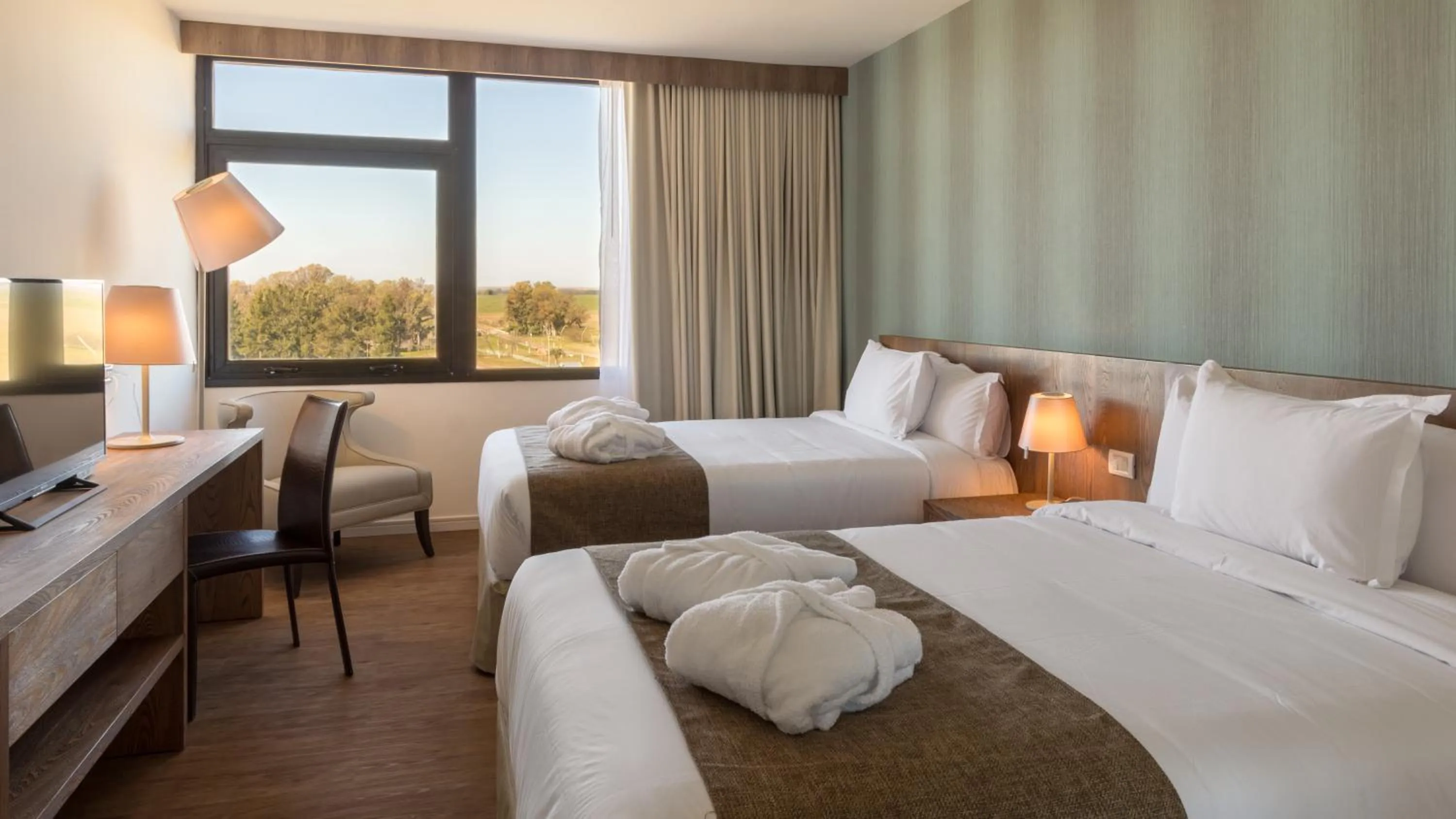 Bed in Salinas del Almiron Resort Termal