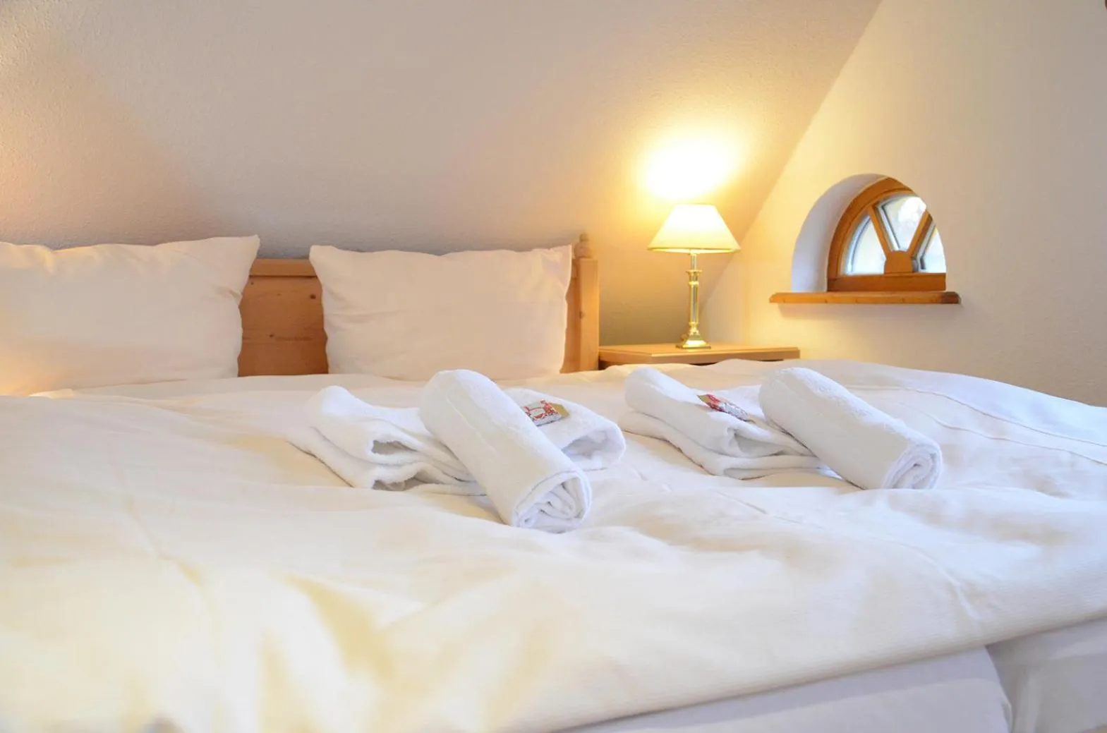 Bed in Fritz Aparthotel Potsdam