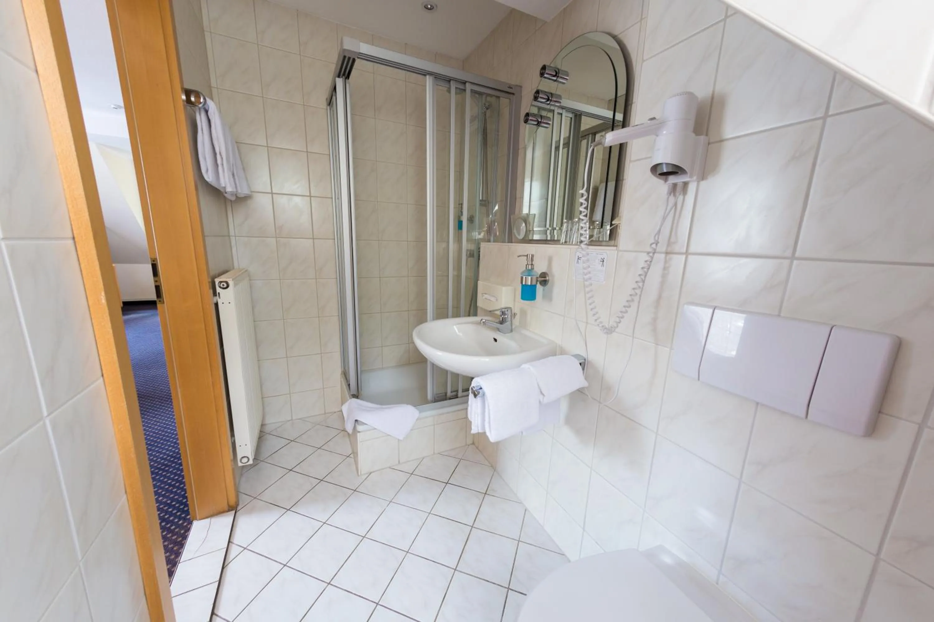 Shower in Fritz Aparthotel Potsdam