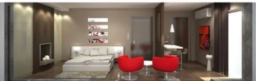 Photo of the whole room in Athens Habitat