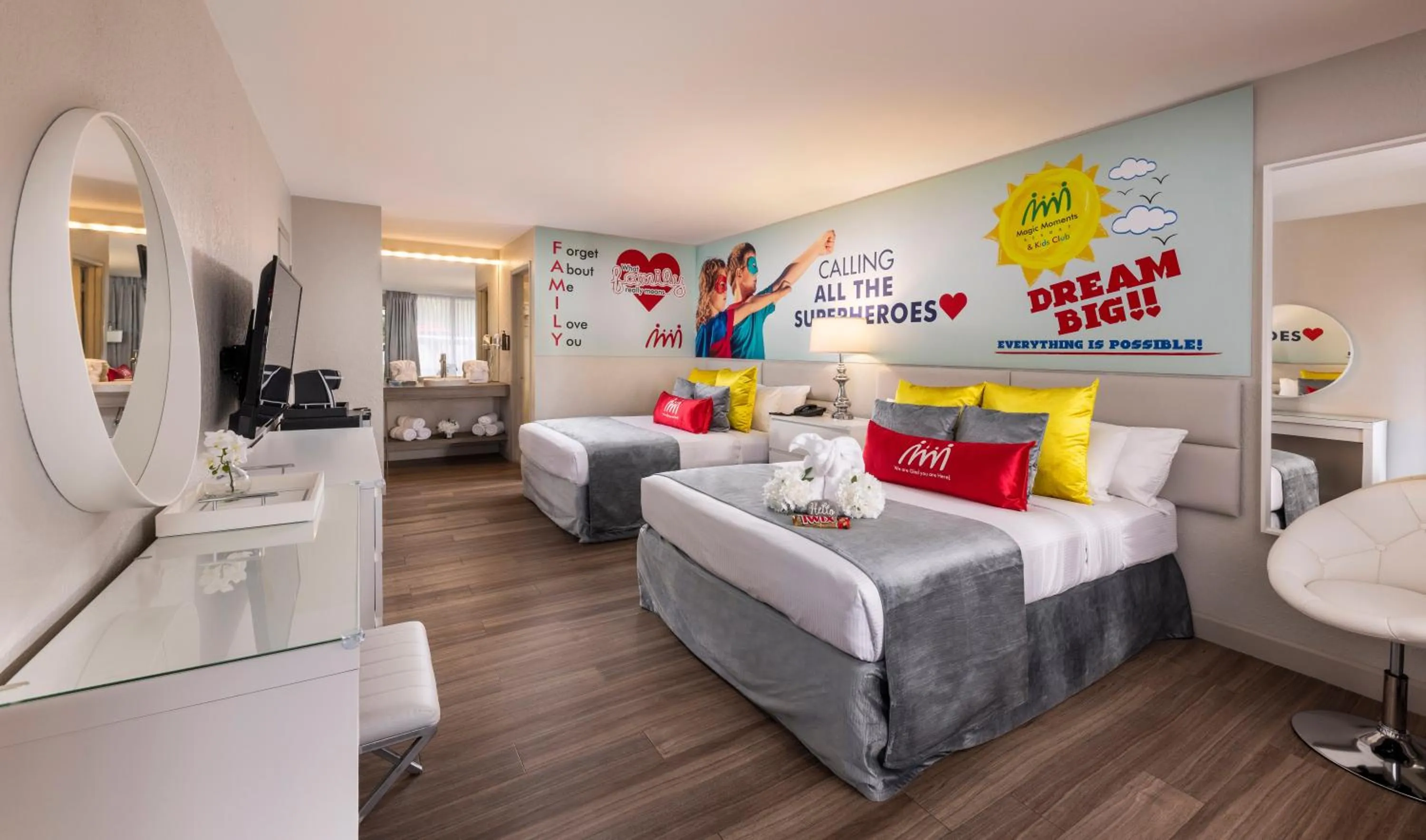 Bed in Magic Moment Resort & Kids Club, Dazzler Select by Wyndham