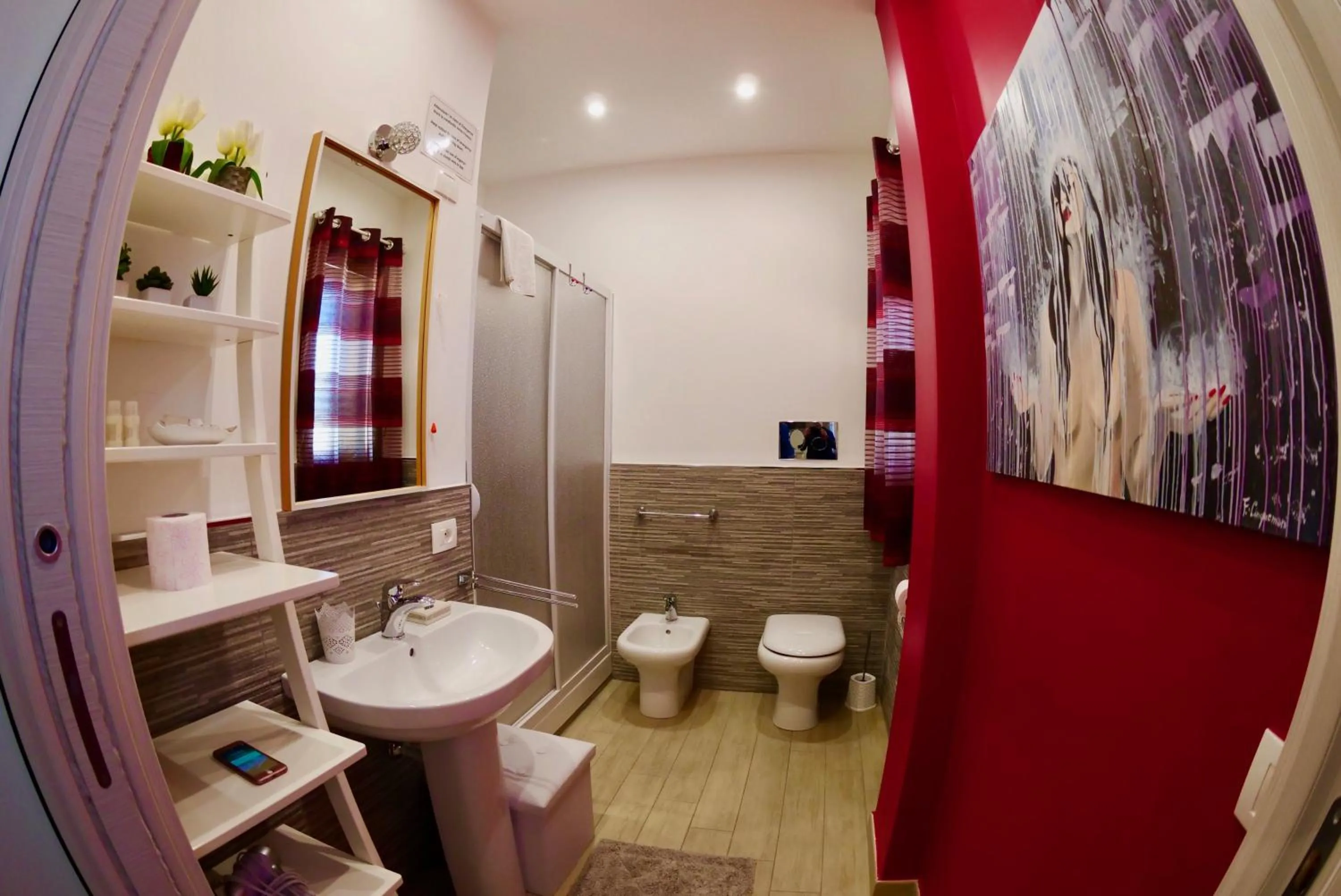 Bathroom in B&B Templi e Arte