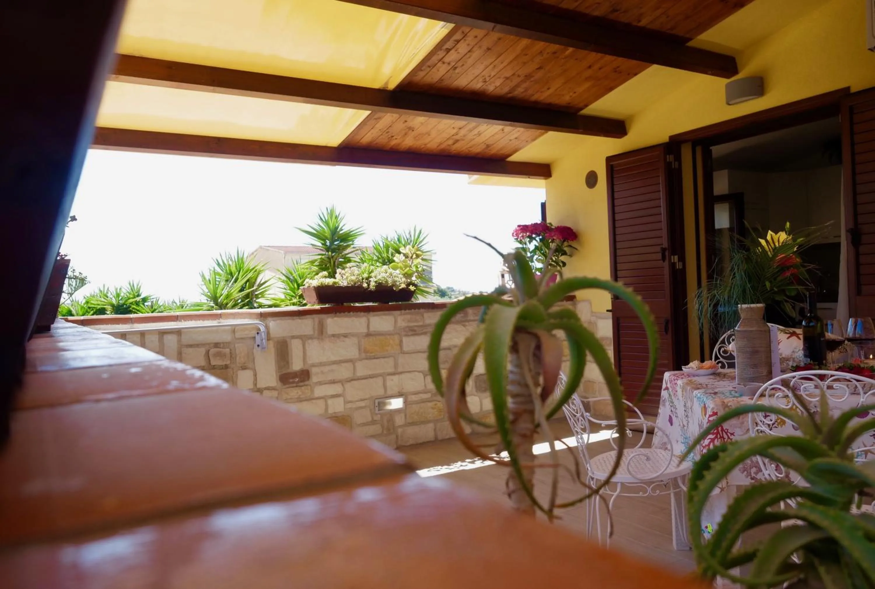 Balcony/Terrace in B&B Templi e Arte