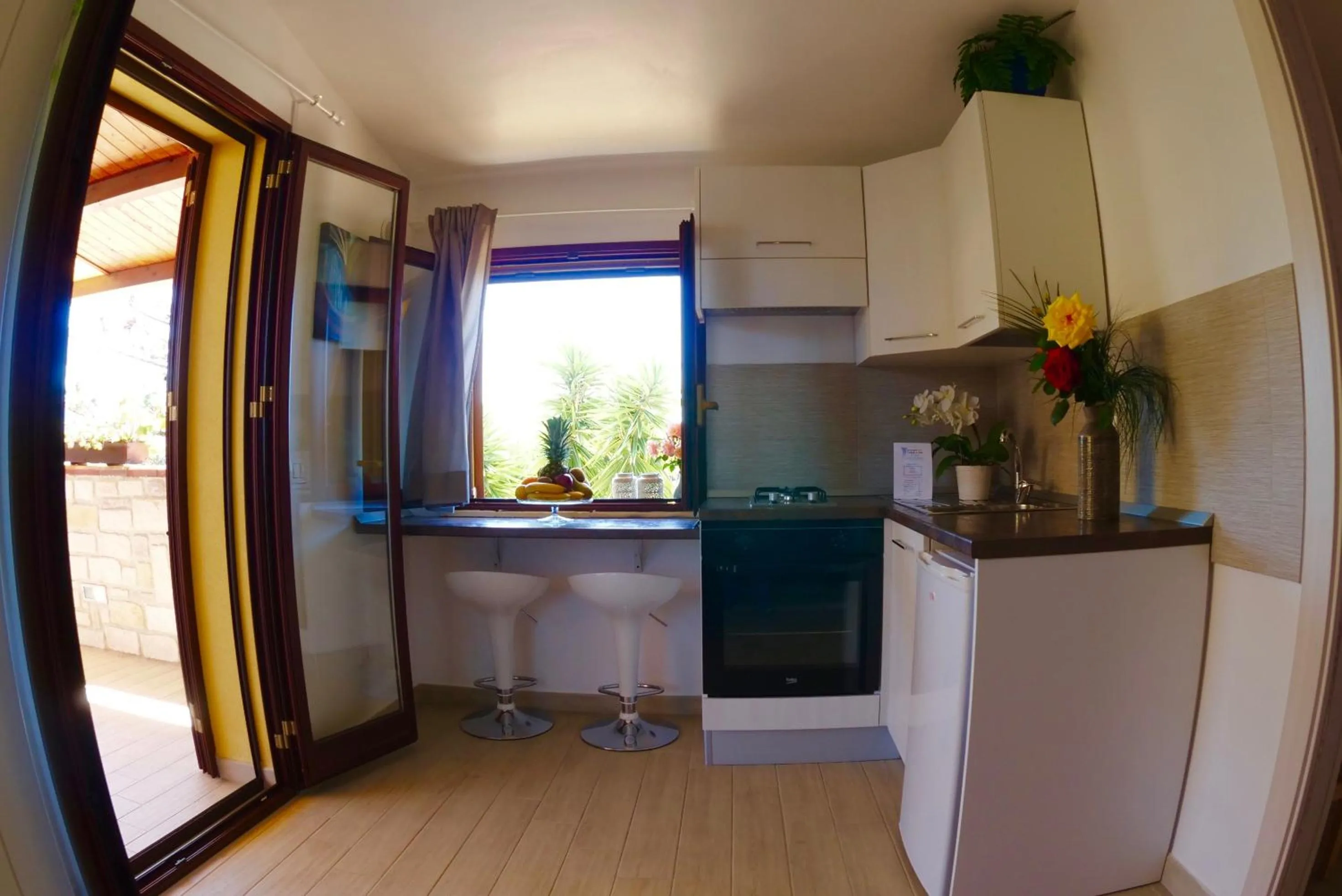 Kitchen or kitchenette in B&B Templi e Arte