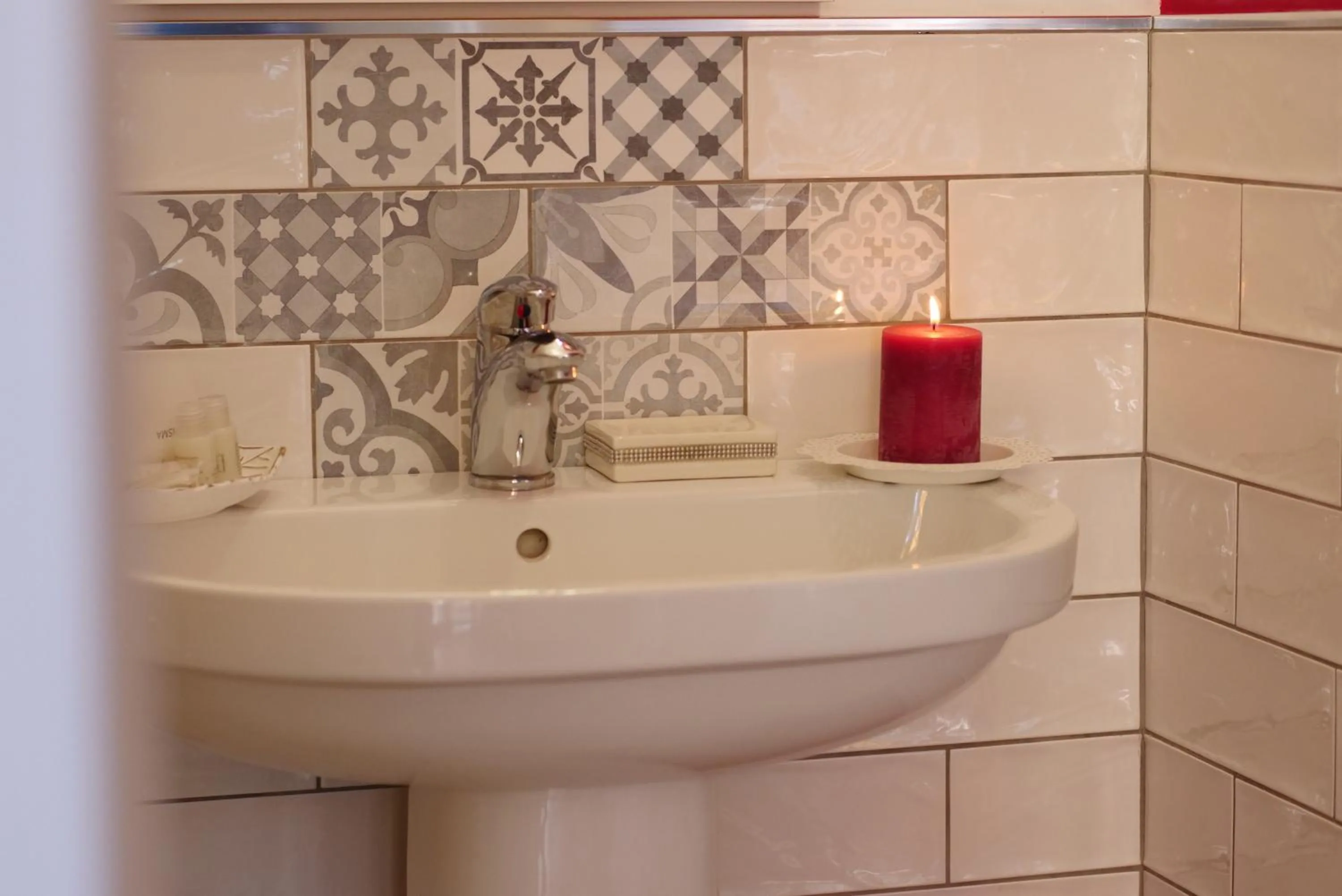 Bathroom in B&B Templi e Arte