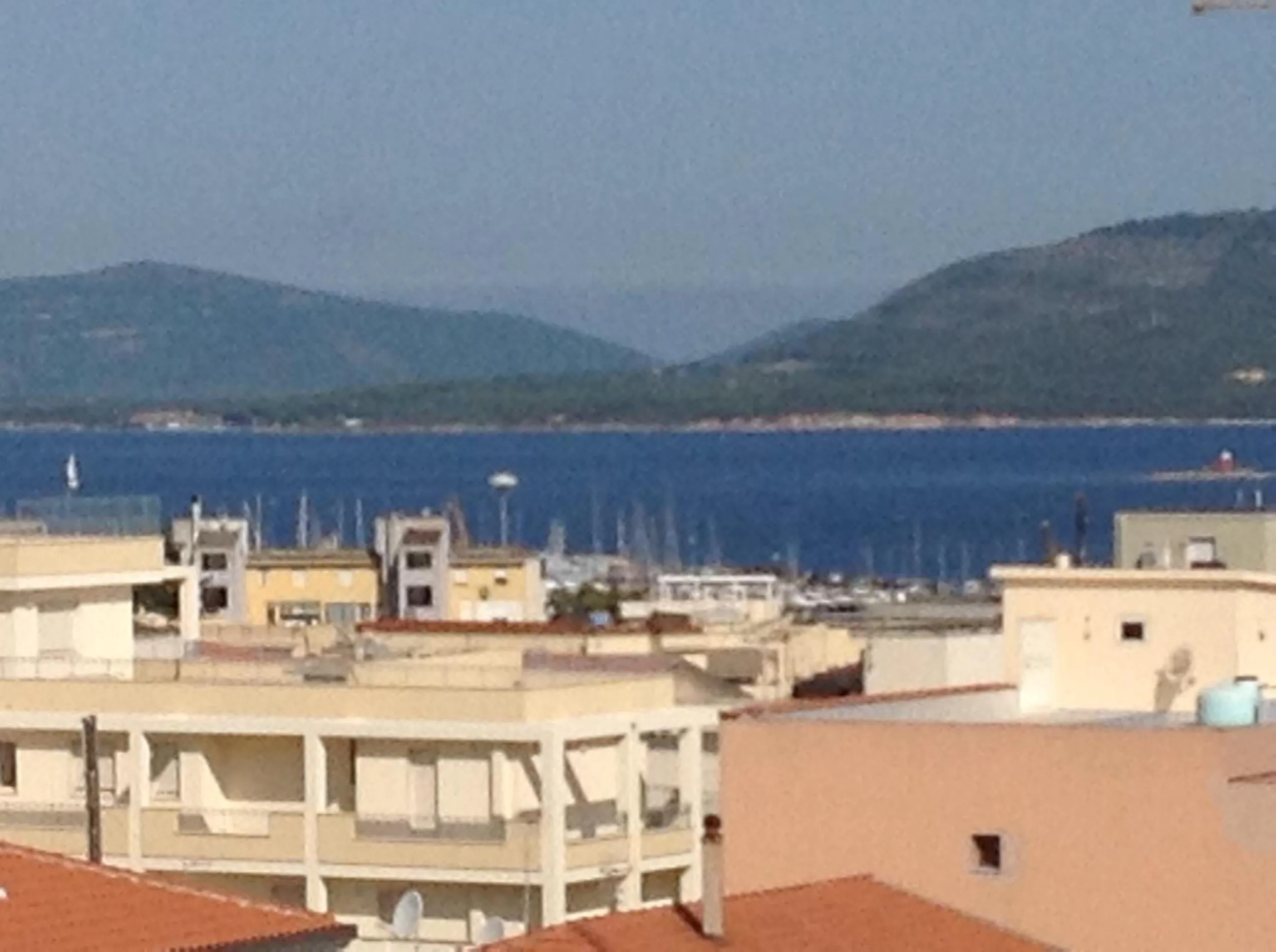 Sea view in B&B Su Canistreddu