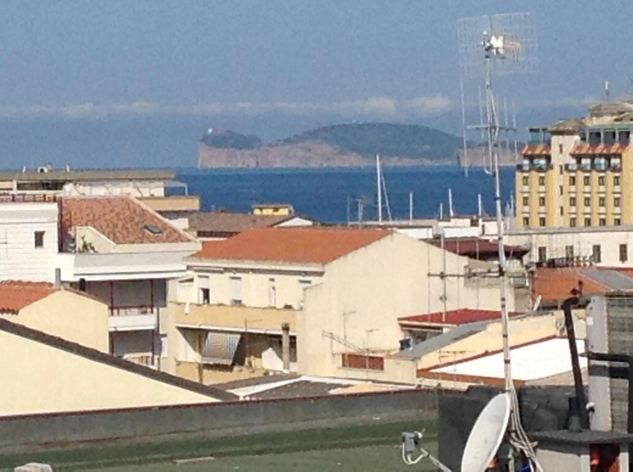 Sea view in B&B Su Canistreddu