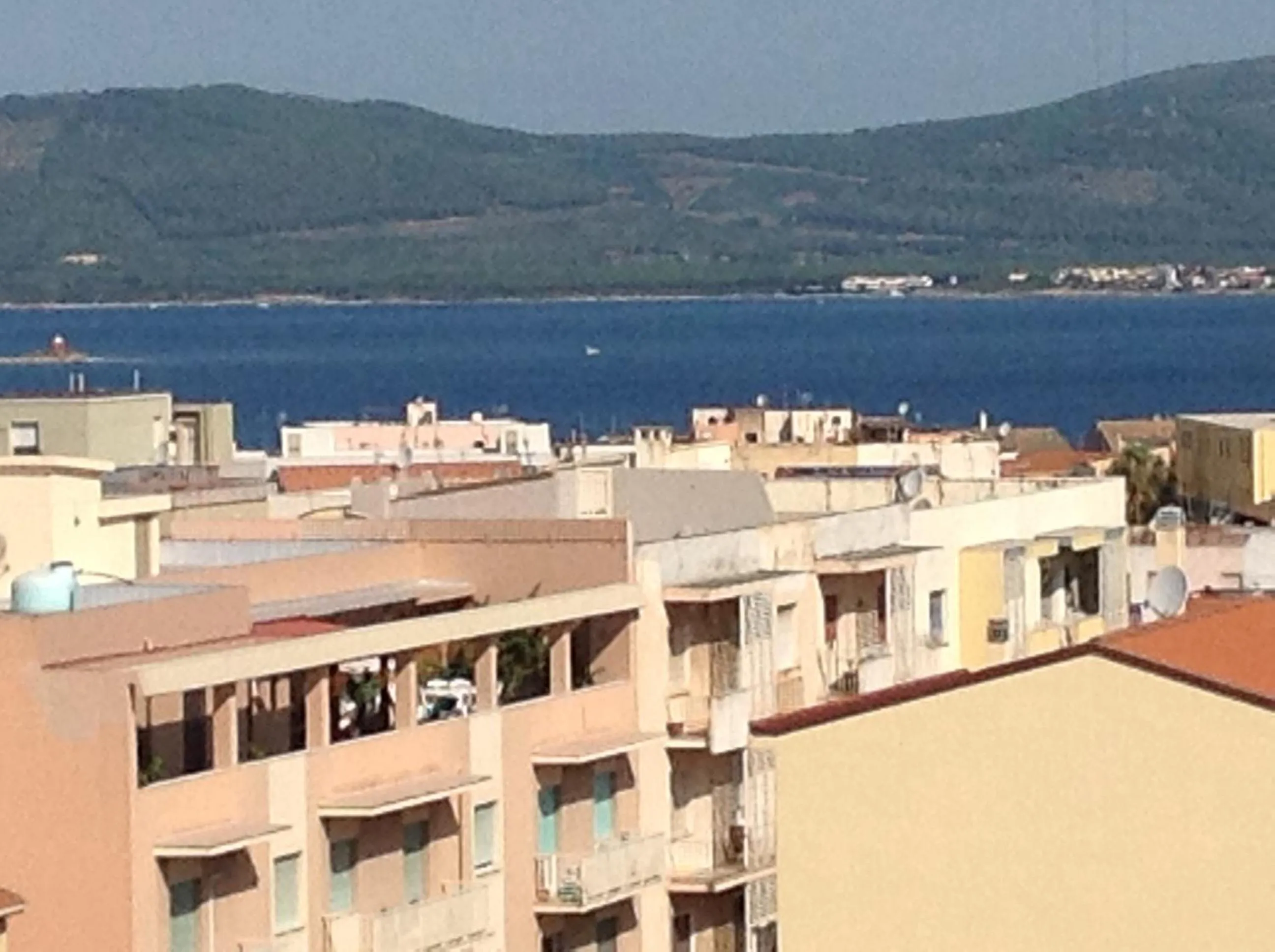 Sea view in B&B Su Canistreddu