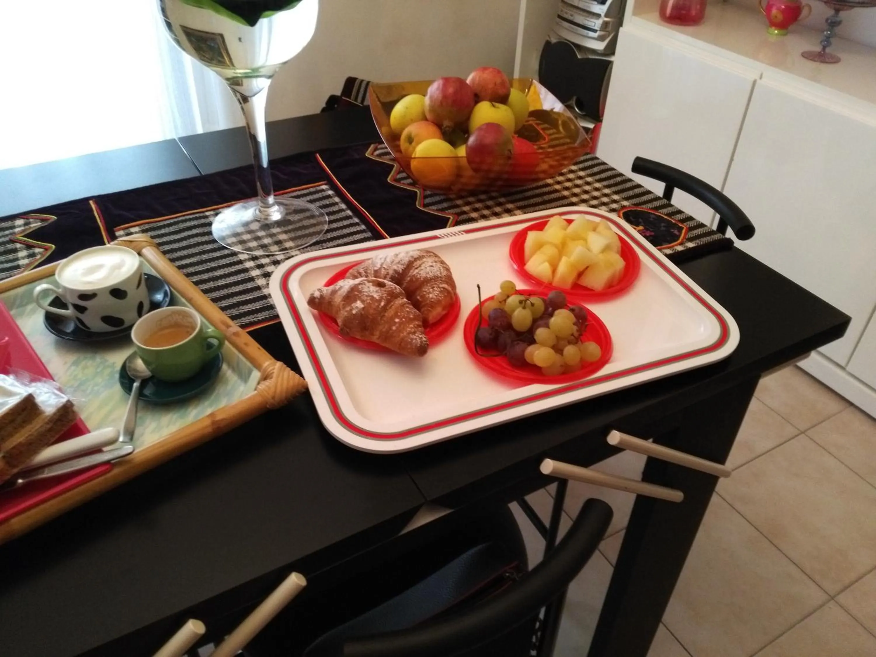 Italian breakfast in B&B Su Canistreddu