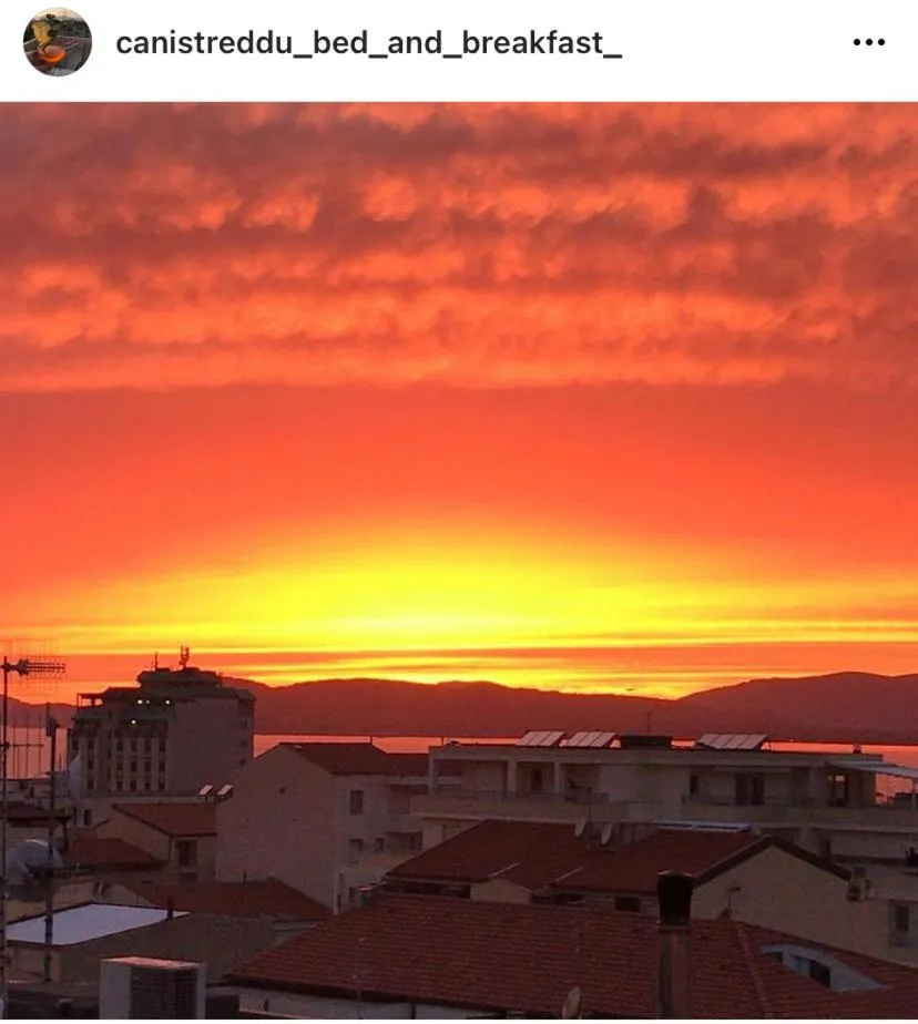 Sunset in B&B Su Canistreddu
