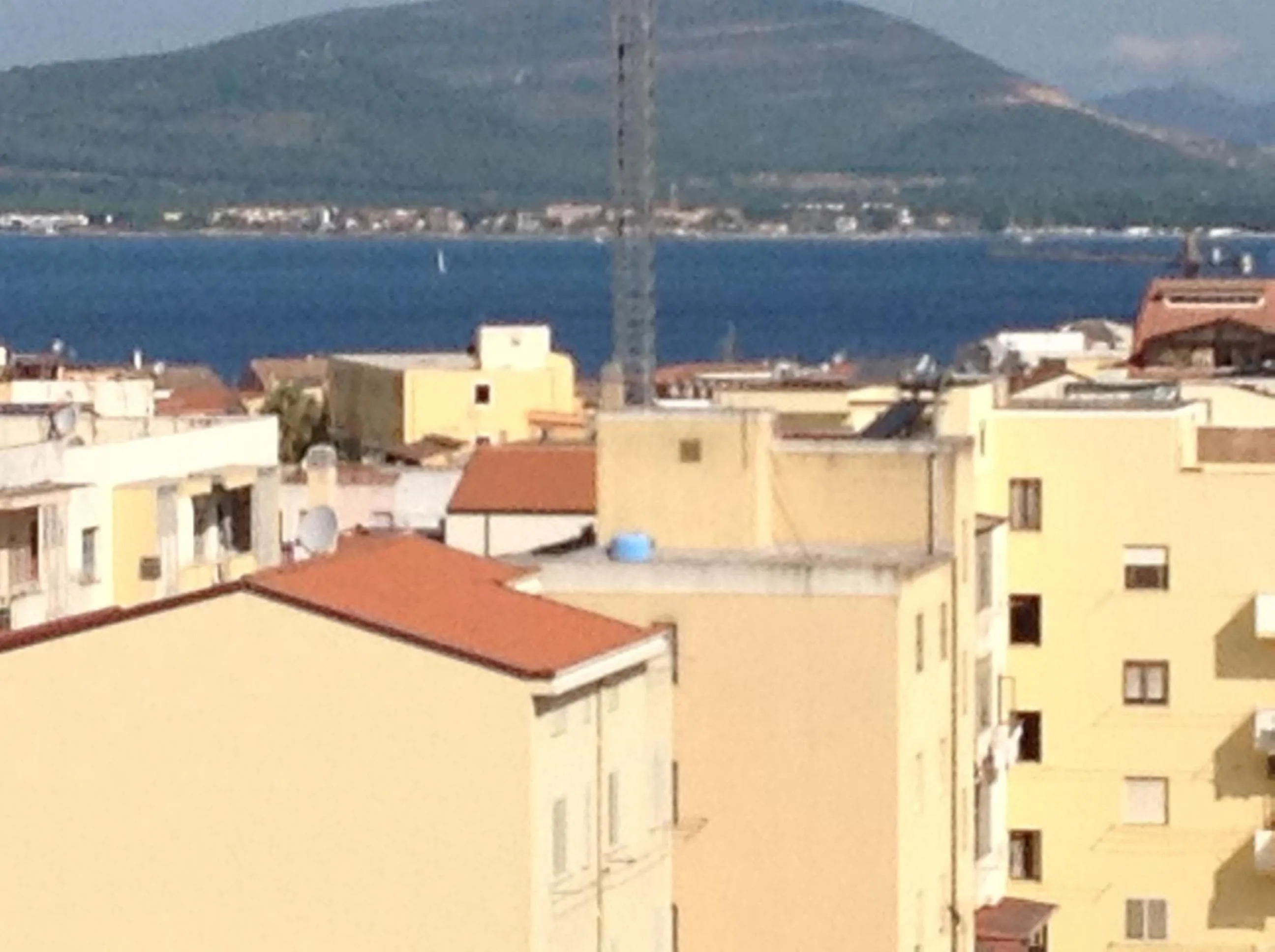 Sea view in B&B Su Canistreddu