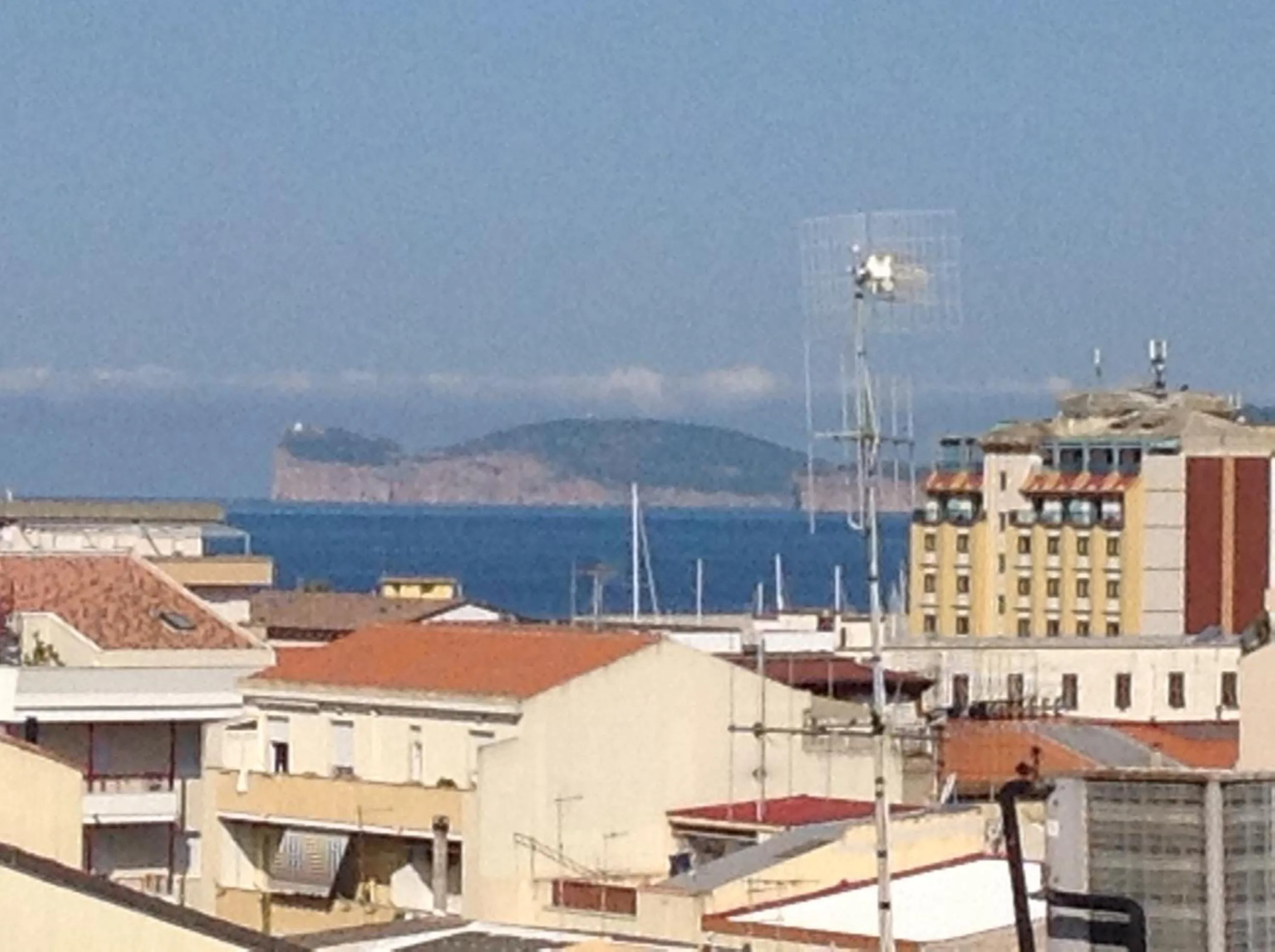 Sea view in B&B Su Canistreddu