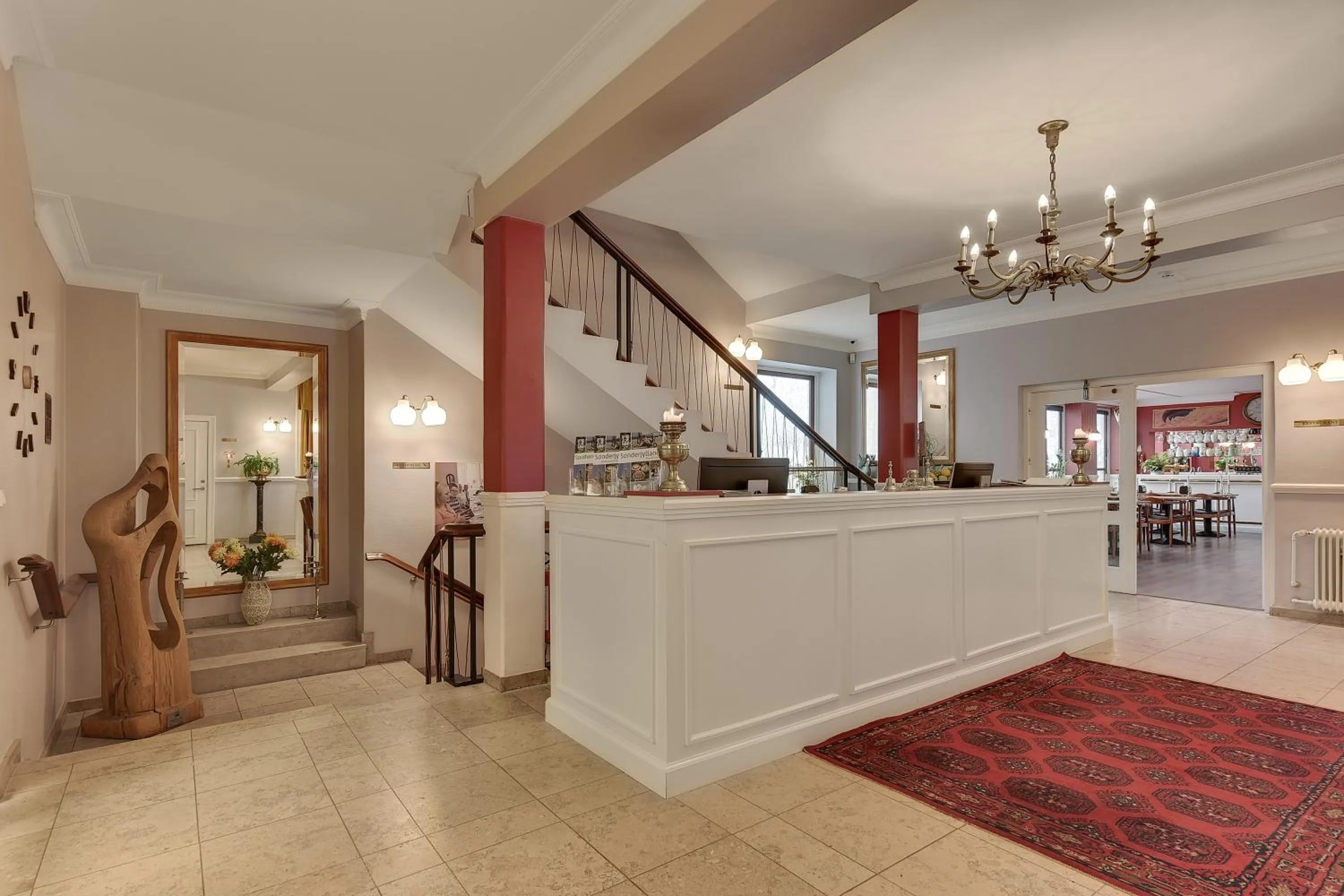 Lobby or reception in Det Gamle Rådhus