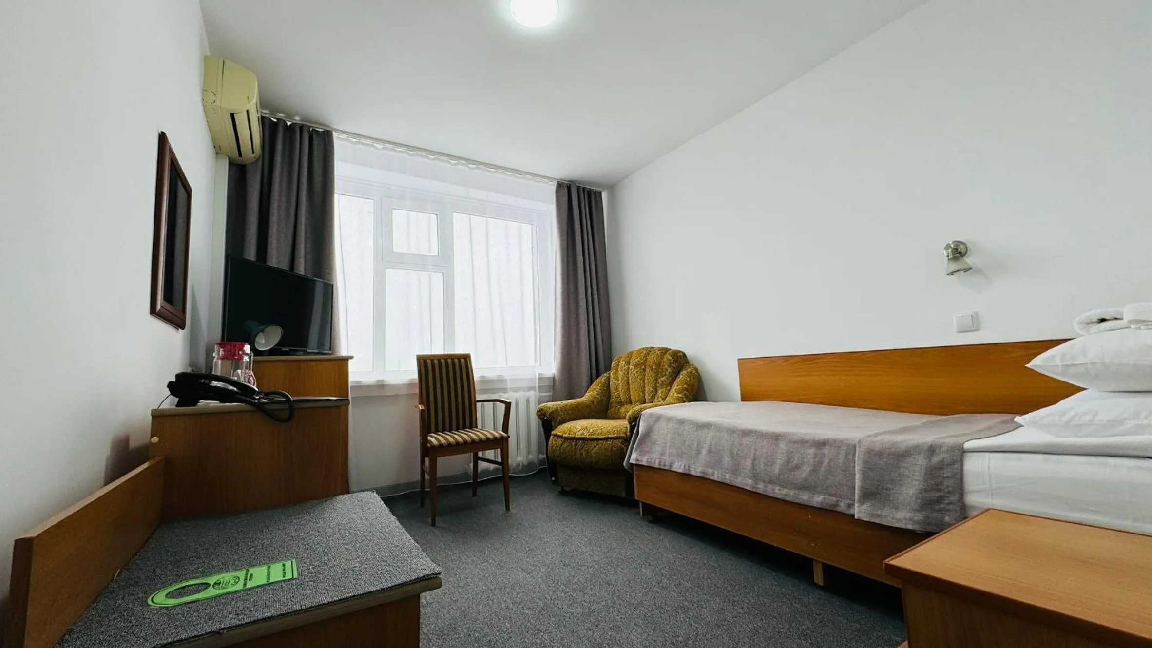 Photo of the whole room, Bed in Aktobe Hotel