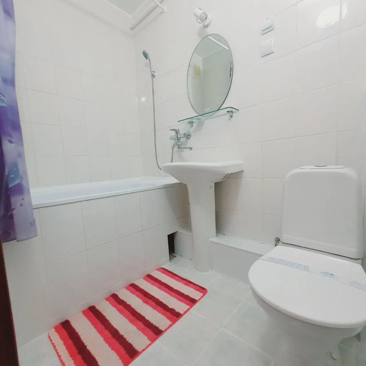 Toilet in Aktobe Hotel