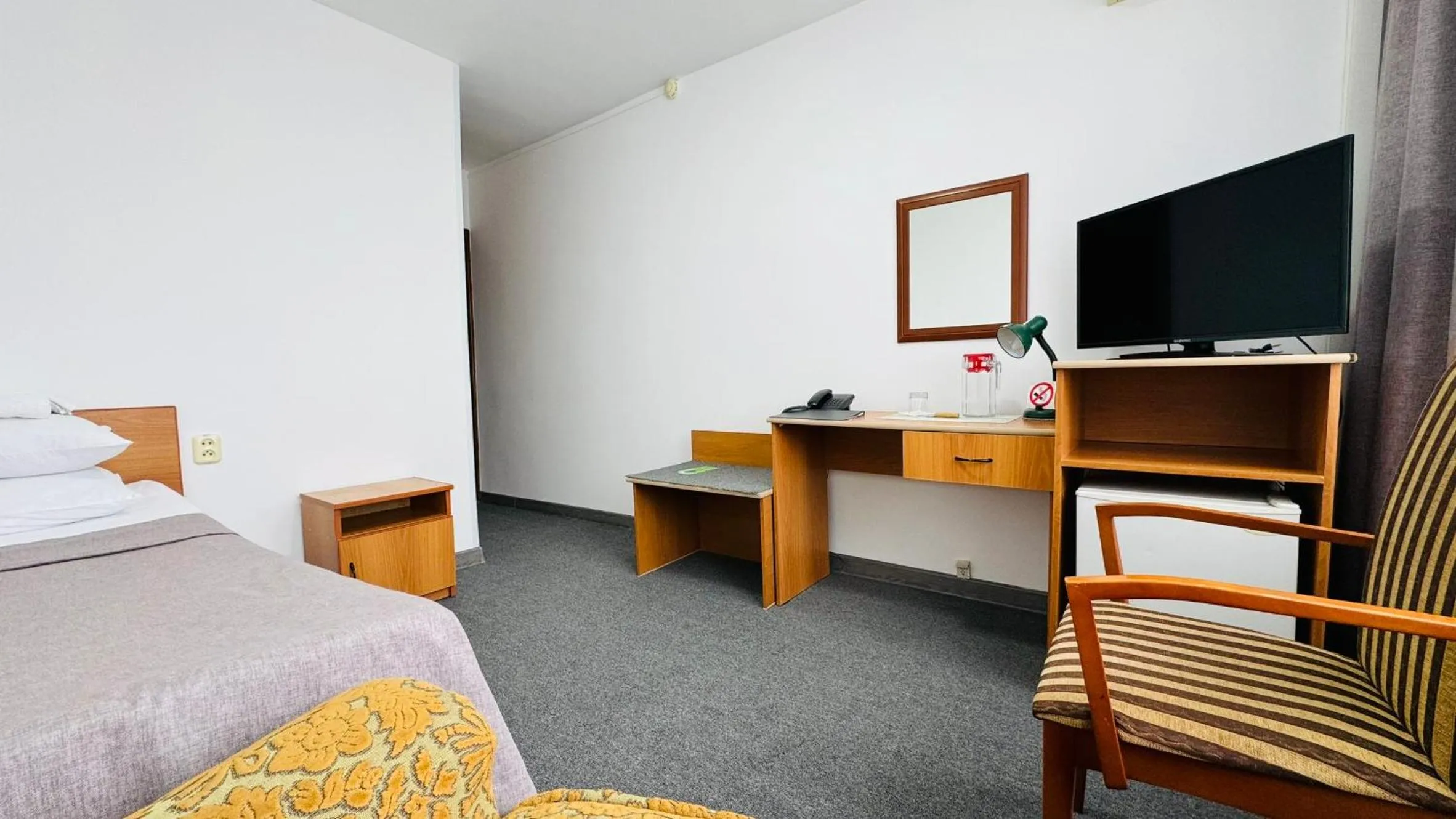 Photo of the whole room, Bed in Aktobe Hotel