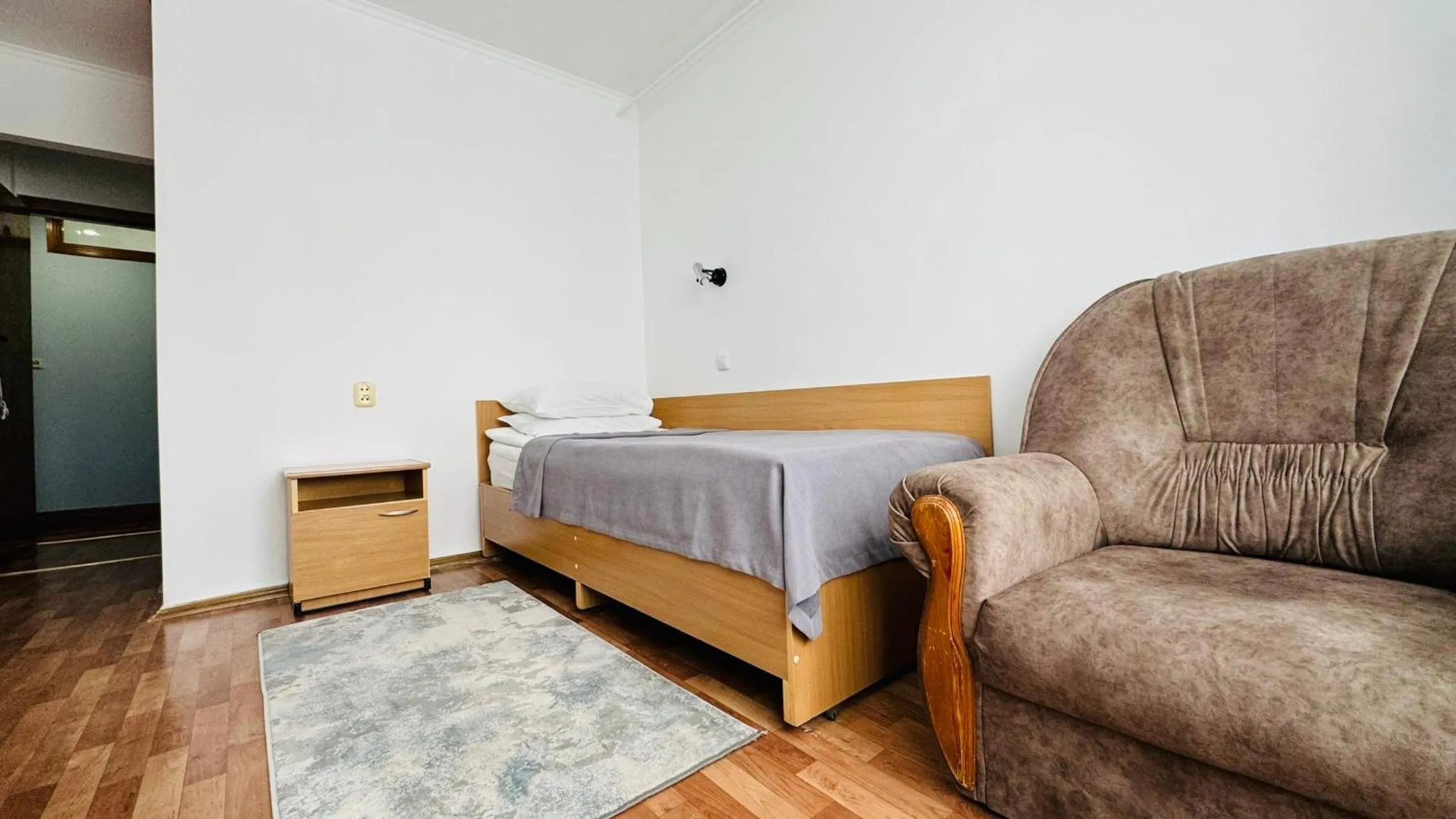 Photo of the whole room, Bed in Aktobe Hotel