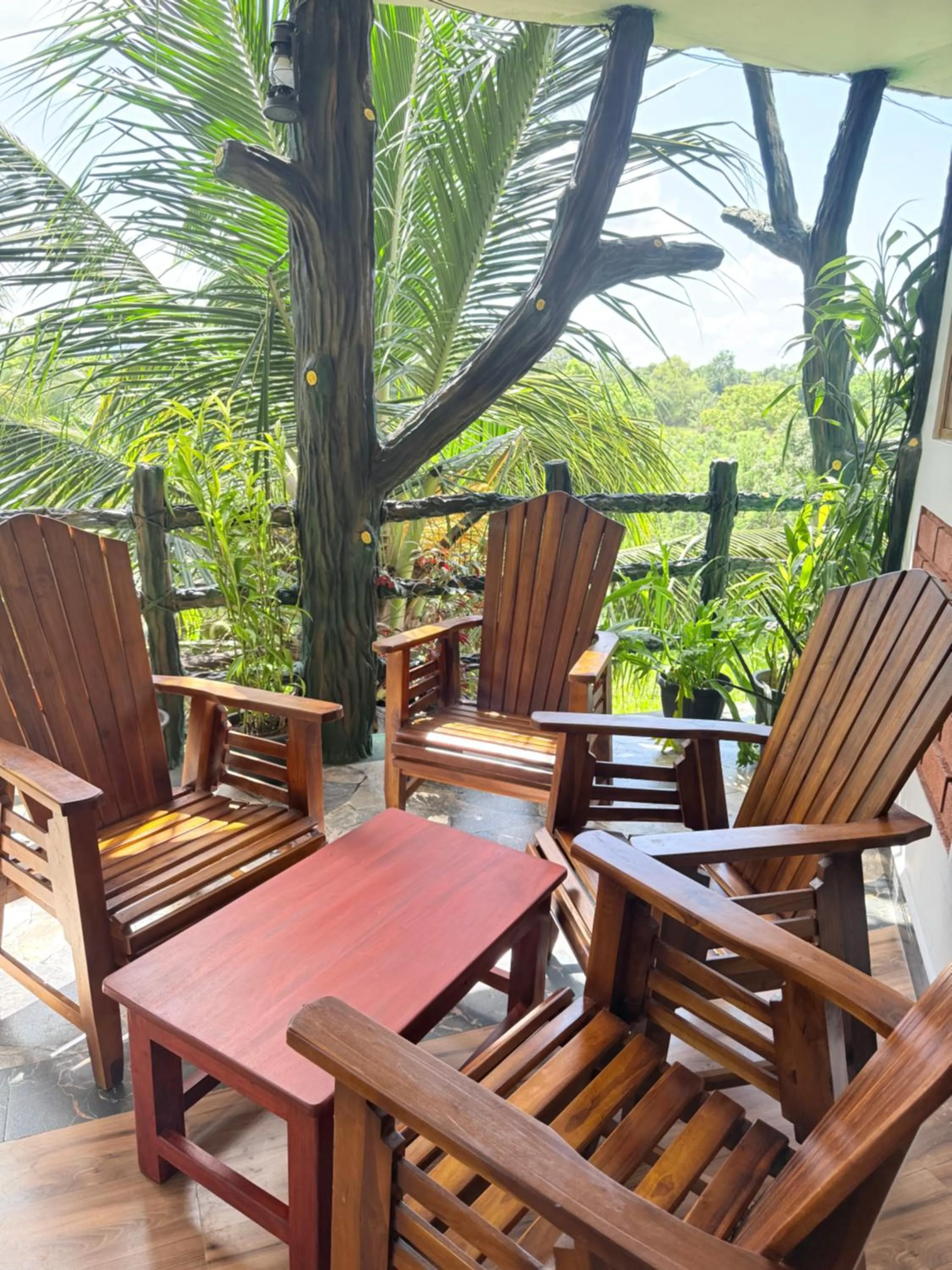Balcony/Terrace in The Nature Park Villa