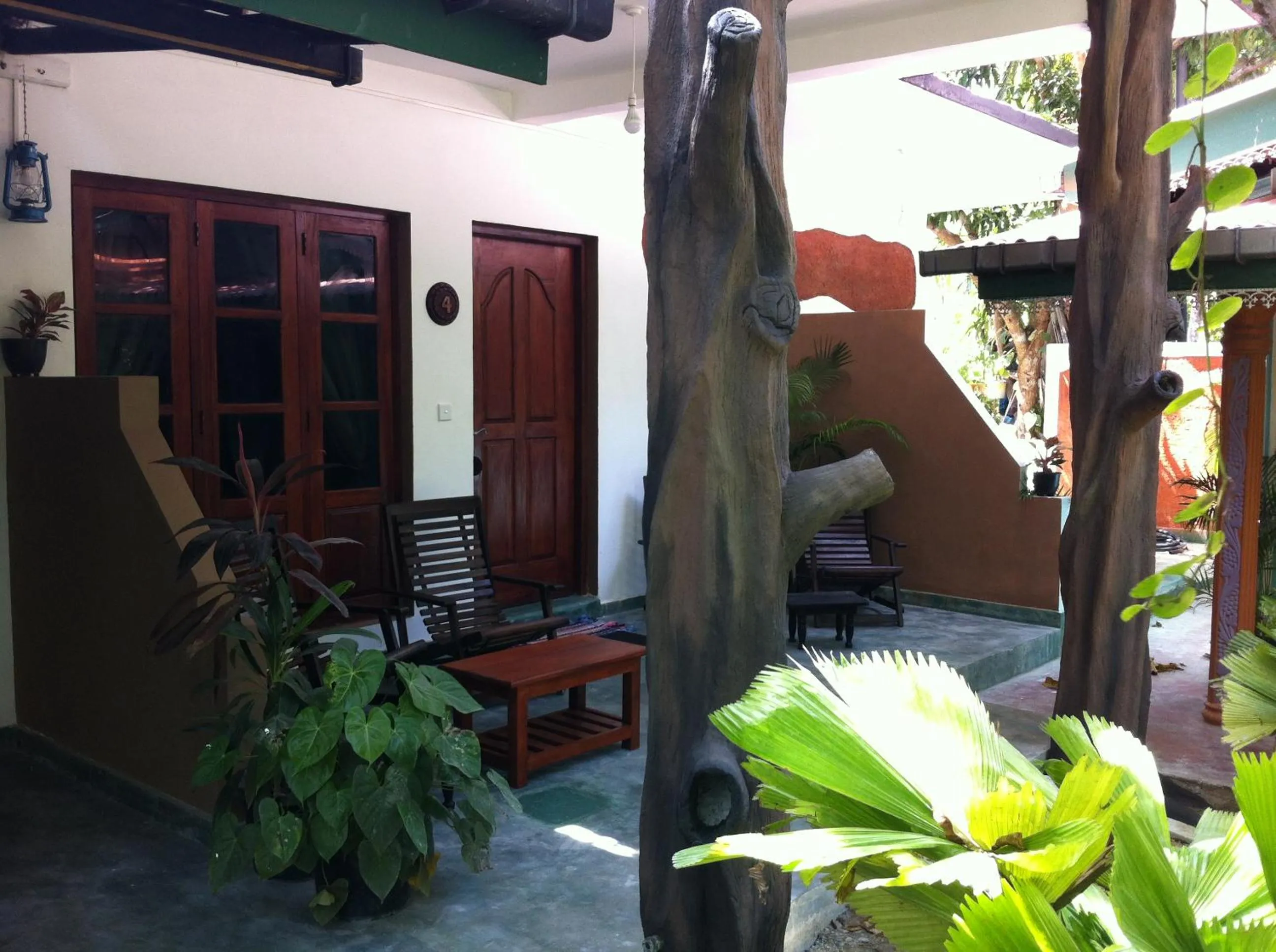 Balcony/Terrace in The Nature Park Villa