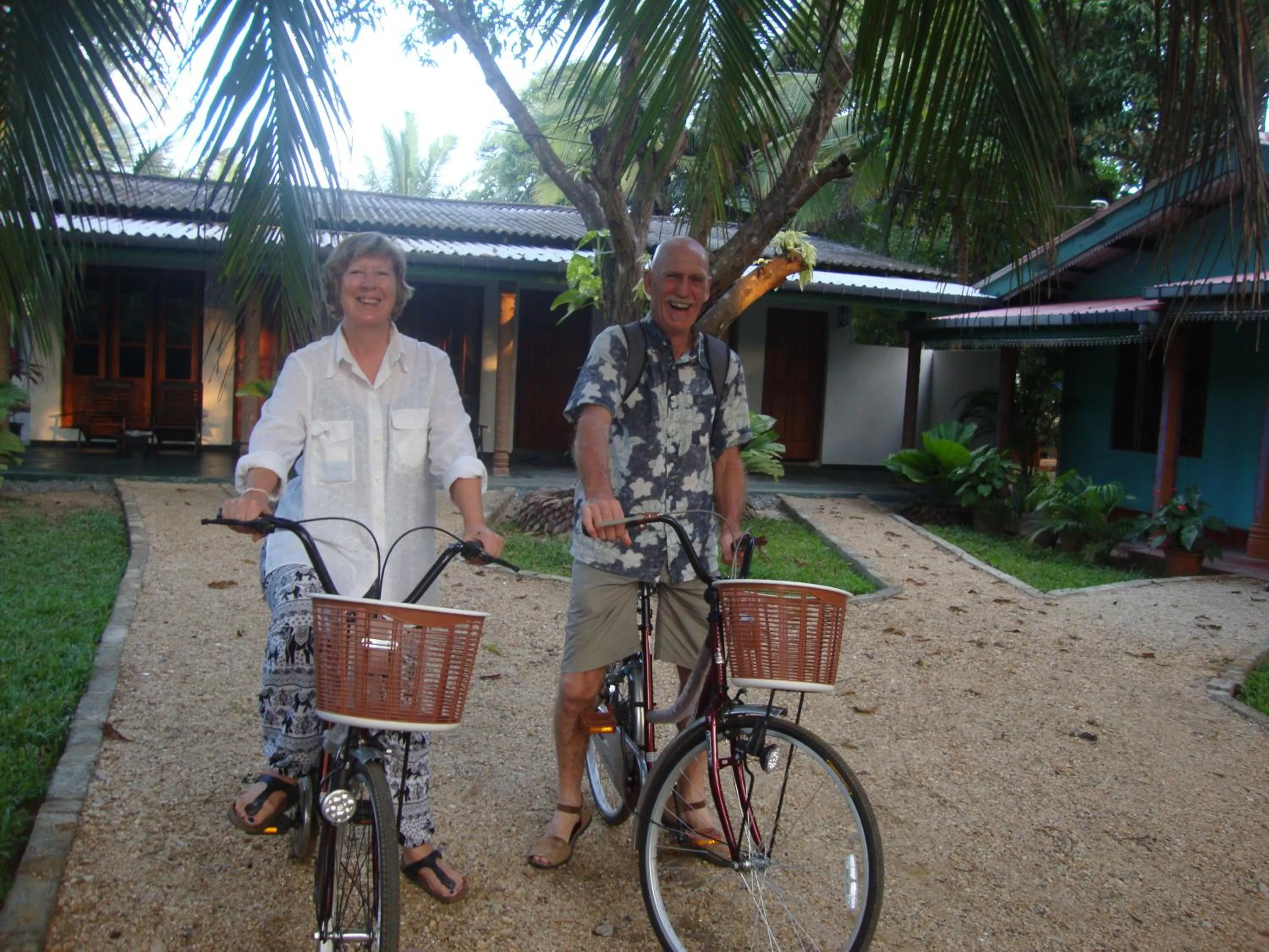 Cycling in The Nature Park Villa