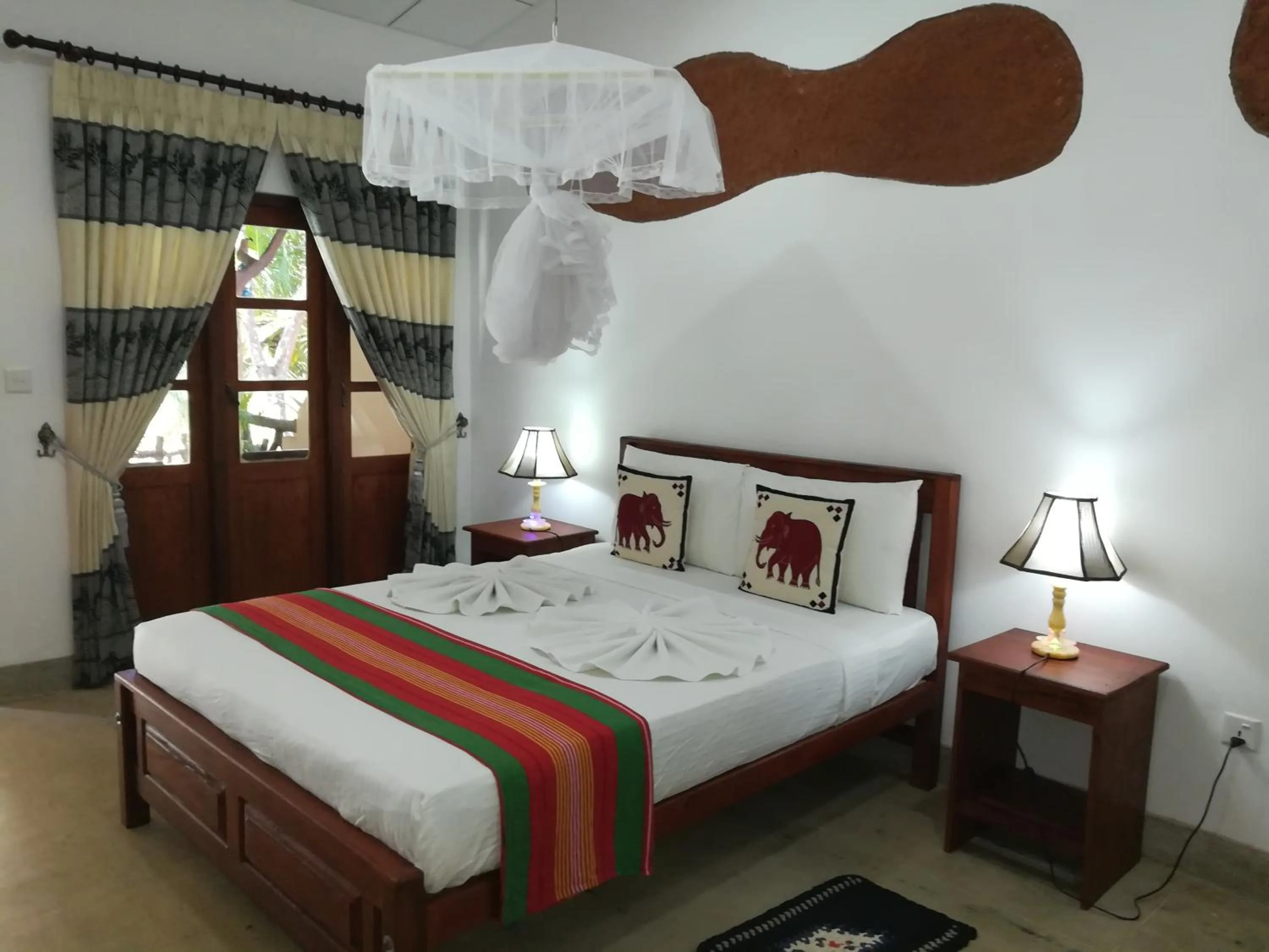 Bedroom, Bed in The Nature Park Villa