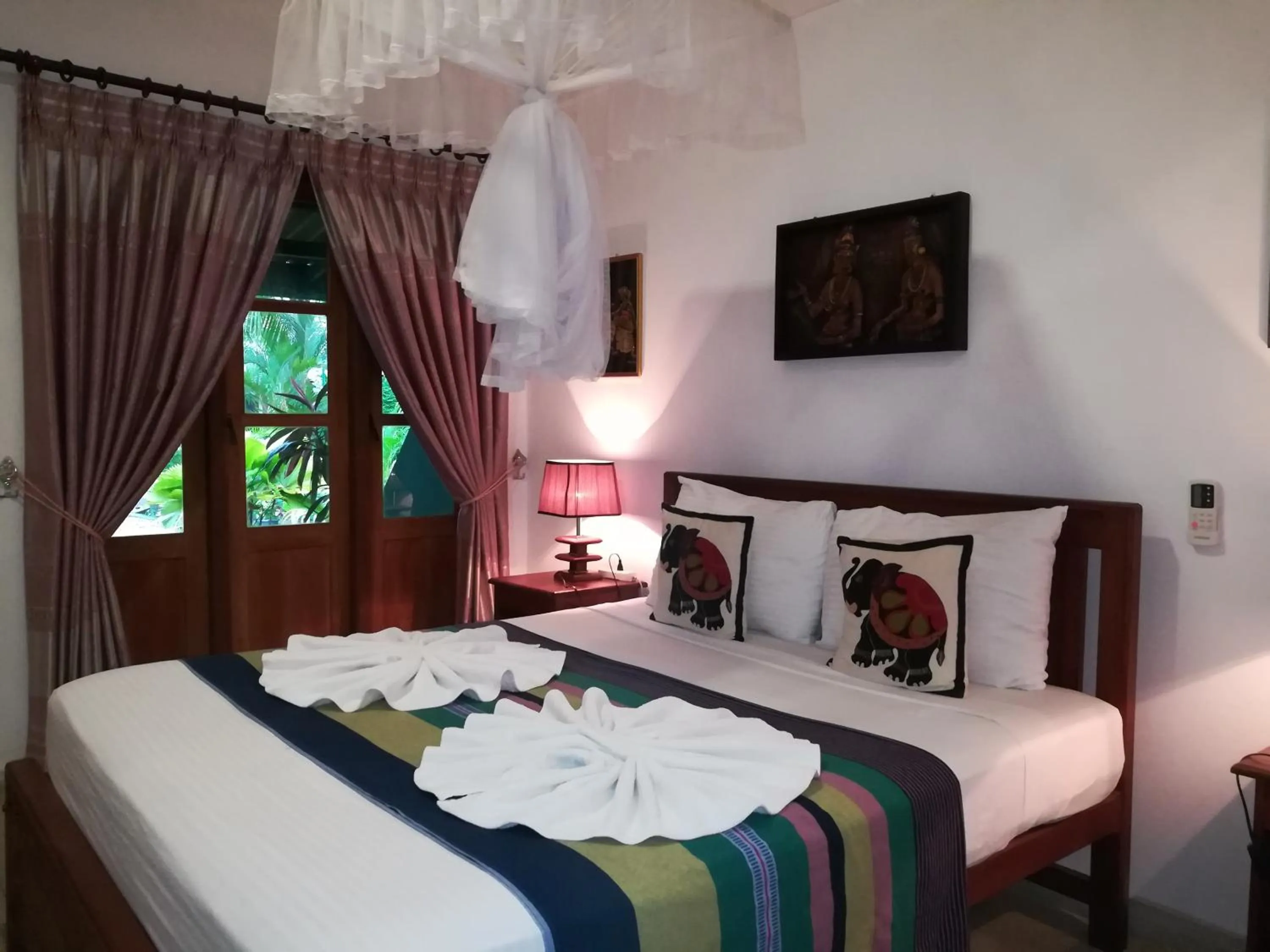 Bedroom, Bed in The Nature Park Villa