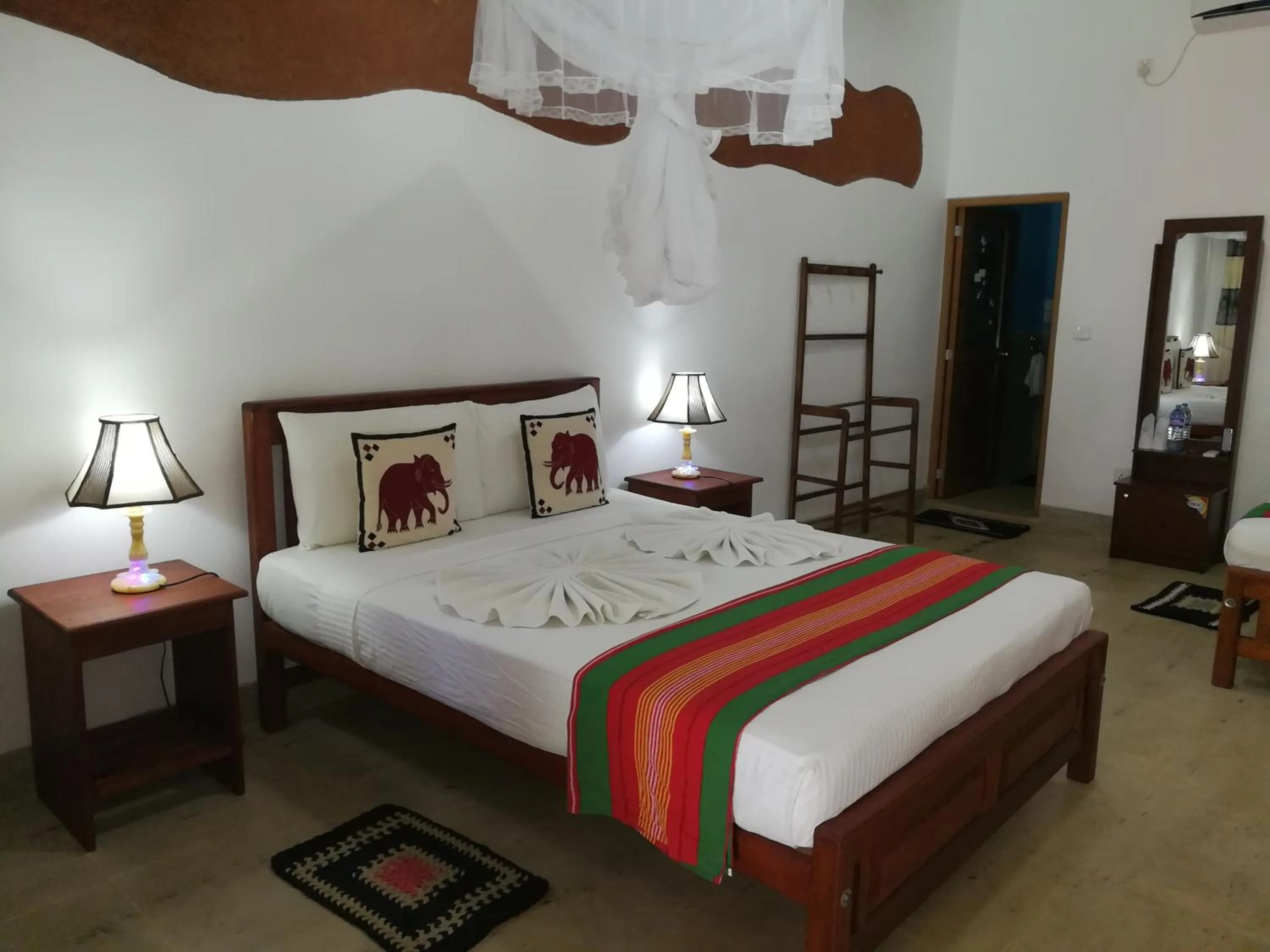 Bed in The Nature Park Villa