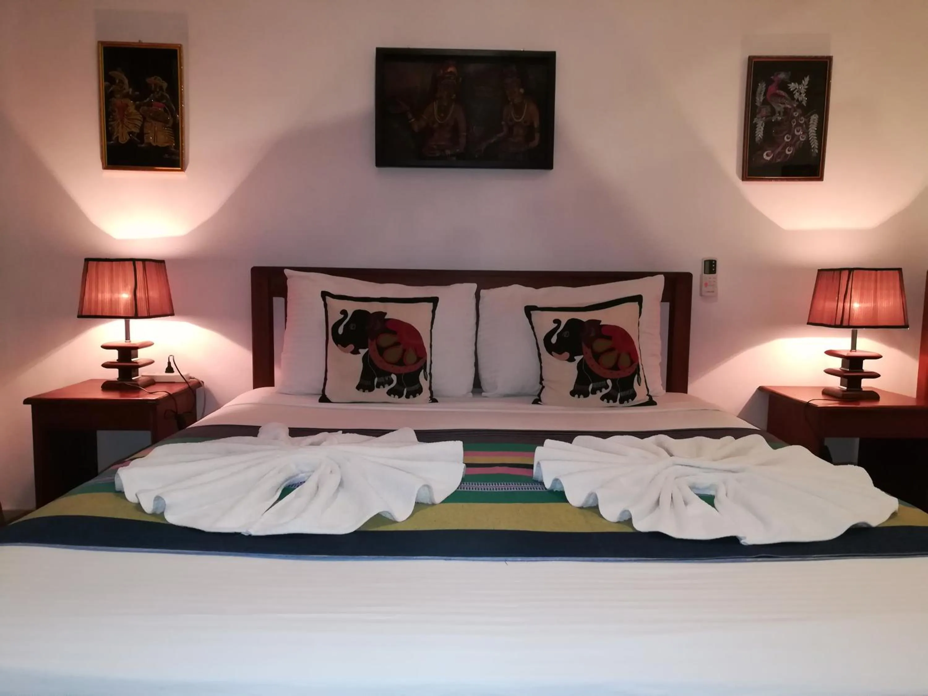 Bed in The Nature Park Villa