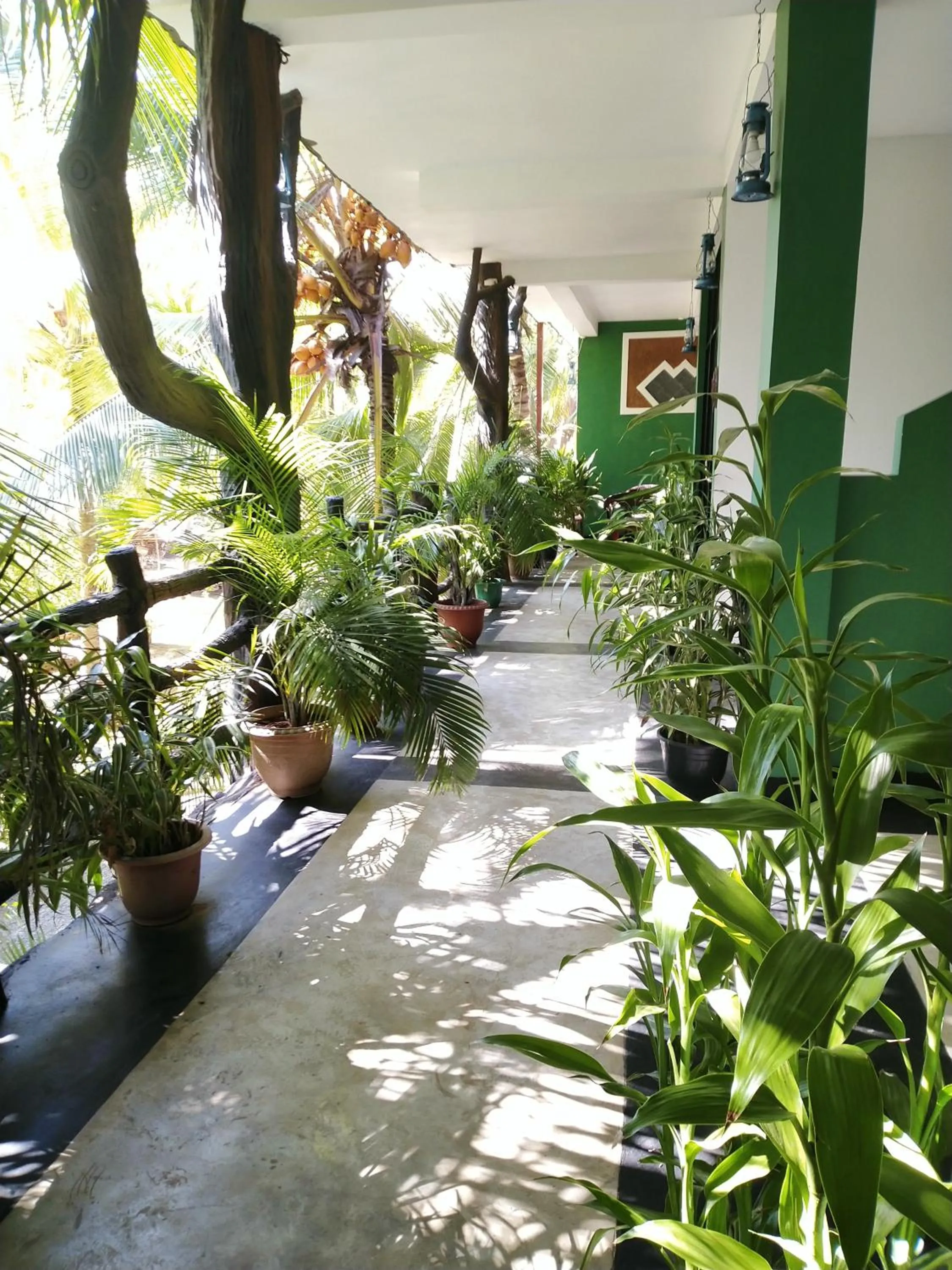 Balcony/Terrace in The Nature Park Villa
