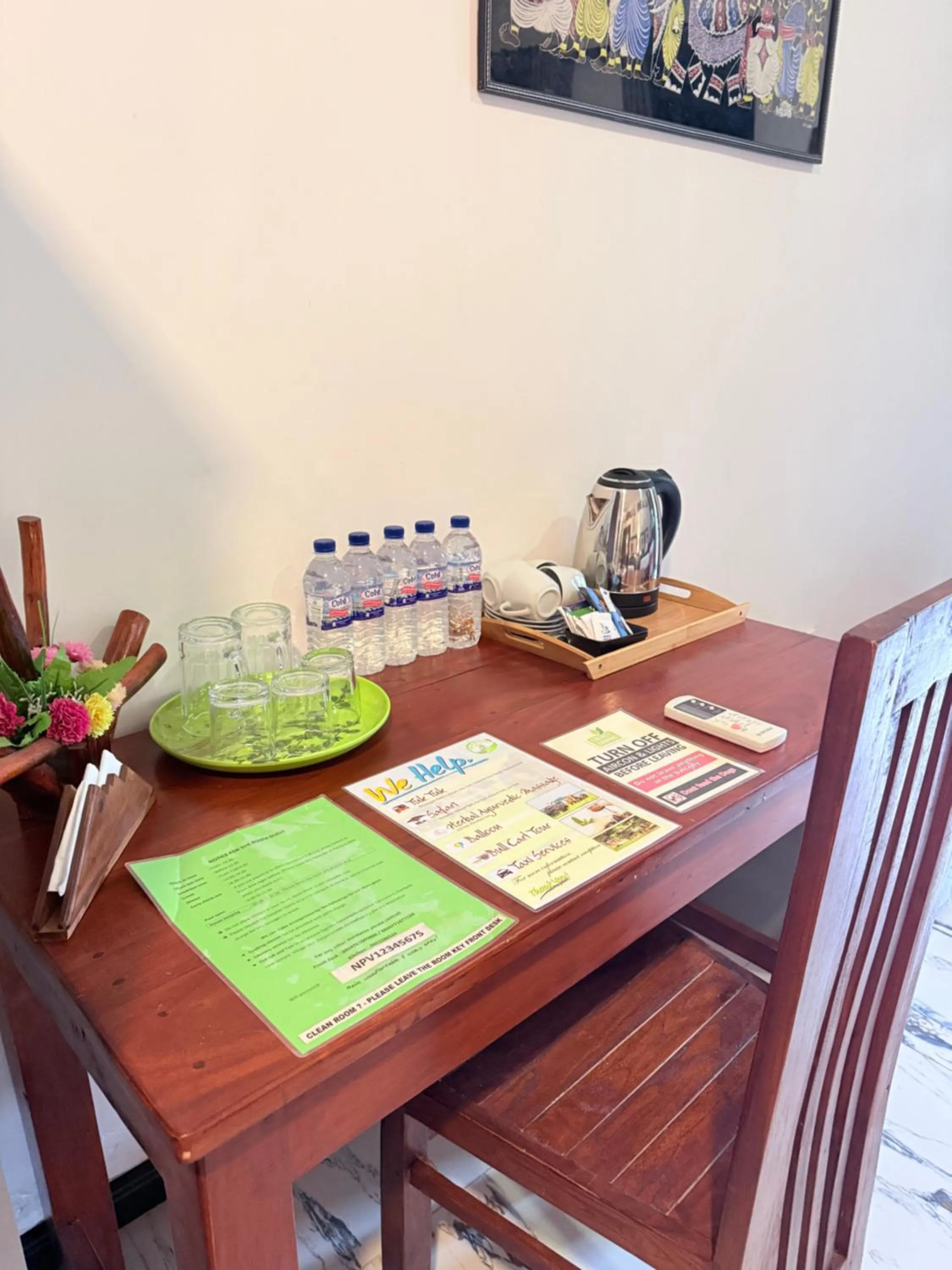 Coffee/tea facilities in The Nature Park Villa