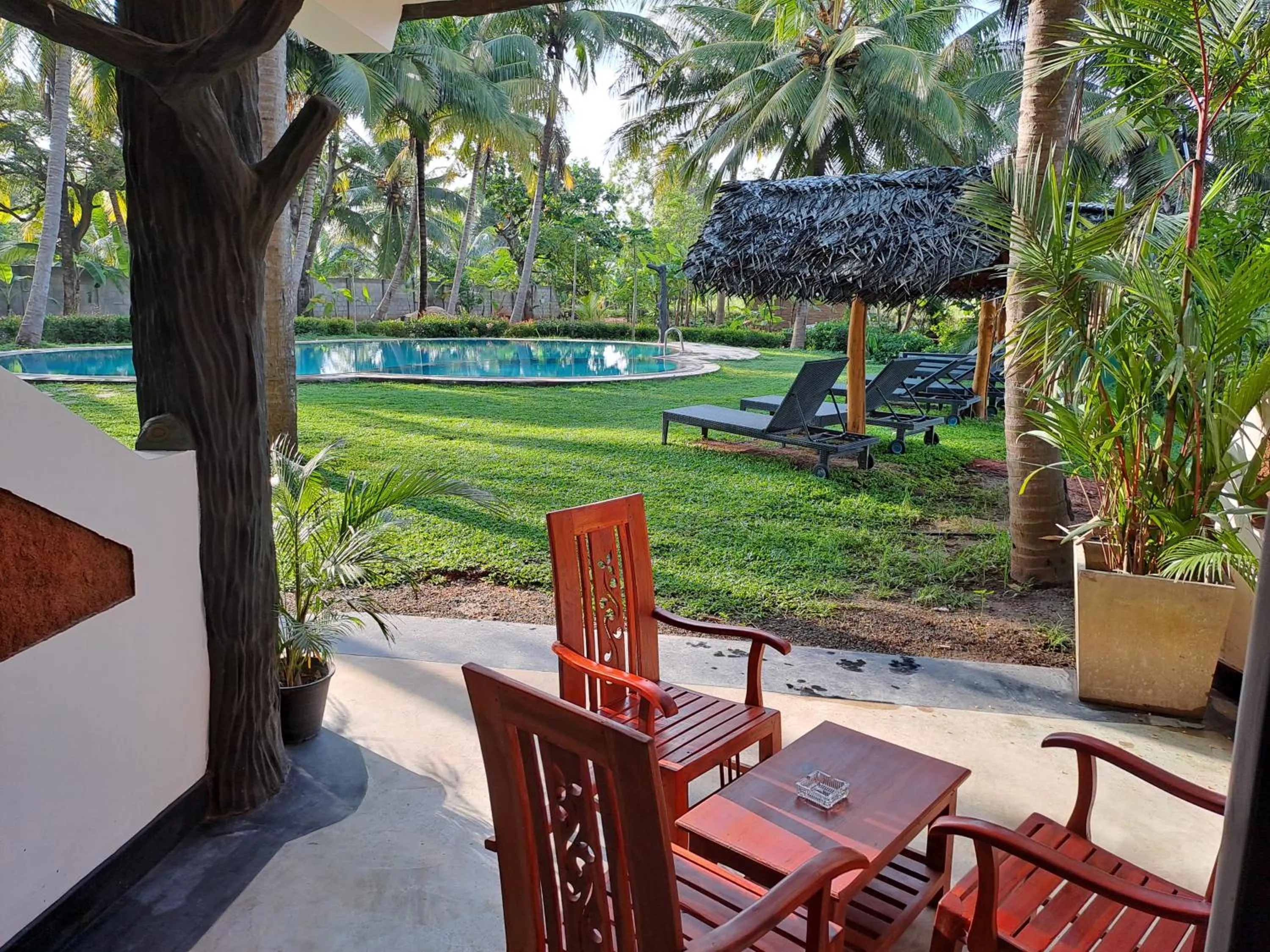 Pool view in The Nature Park Villa