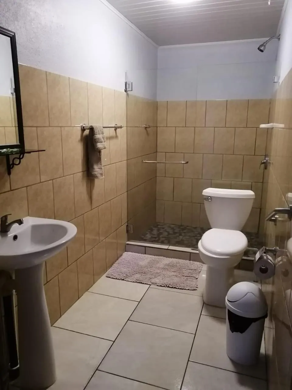 Bathroom in Hotel Cabinas el Tecal