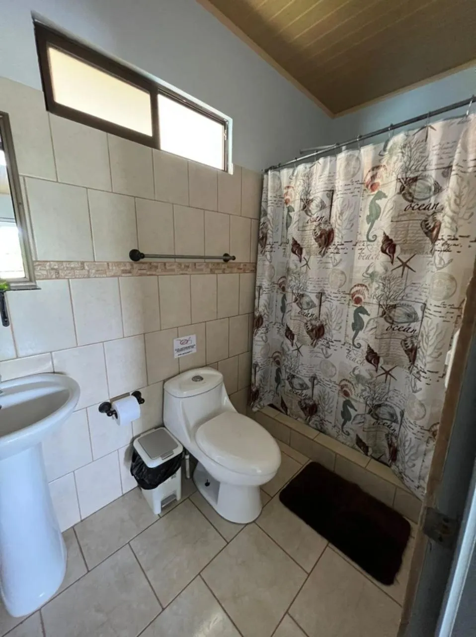 Bathroom in Hotel Cabinas el Tecal