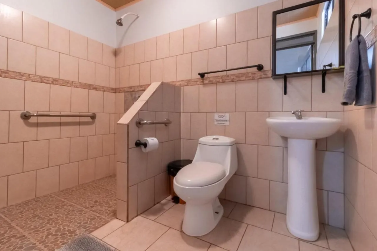 Bathroom in Hotel Cabinas el Tecal