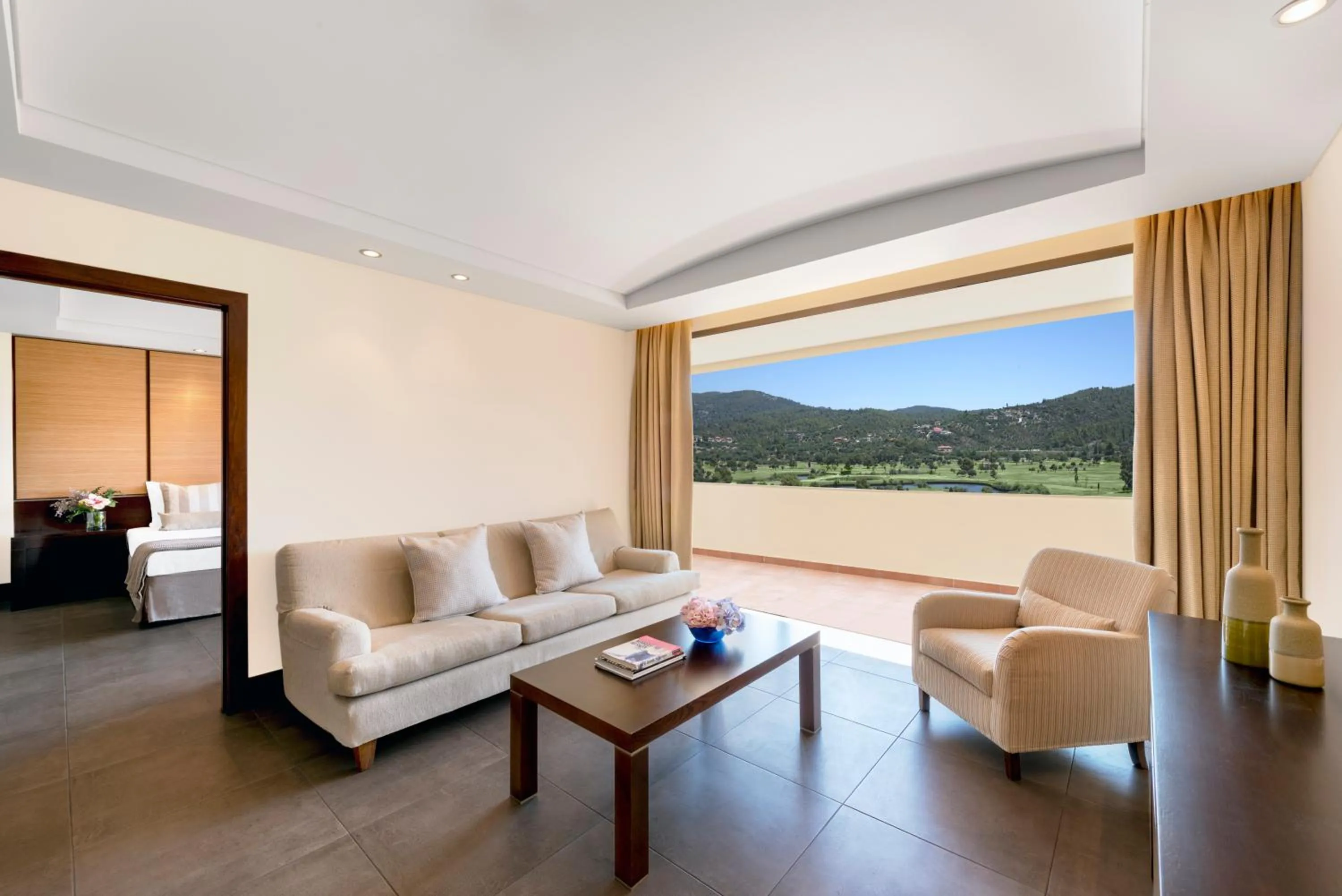 Living room in Porto Carras Meliton