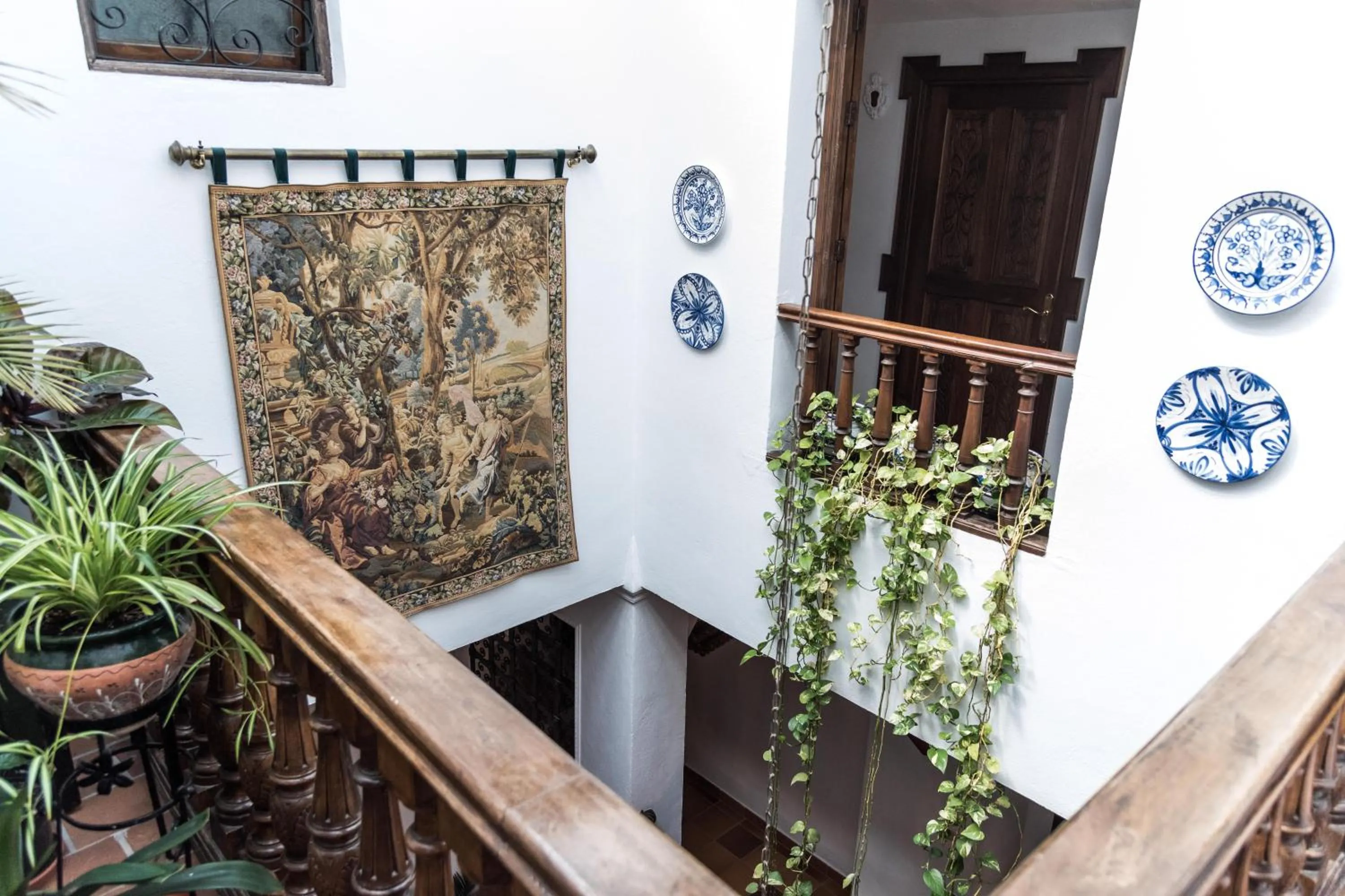 Balcony/Terrace in Hotel Soho Boutique Palacio San Gabriel
