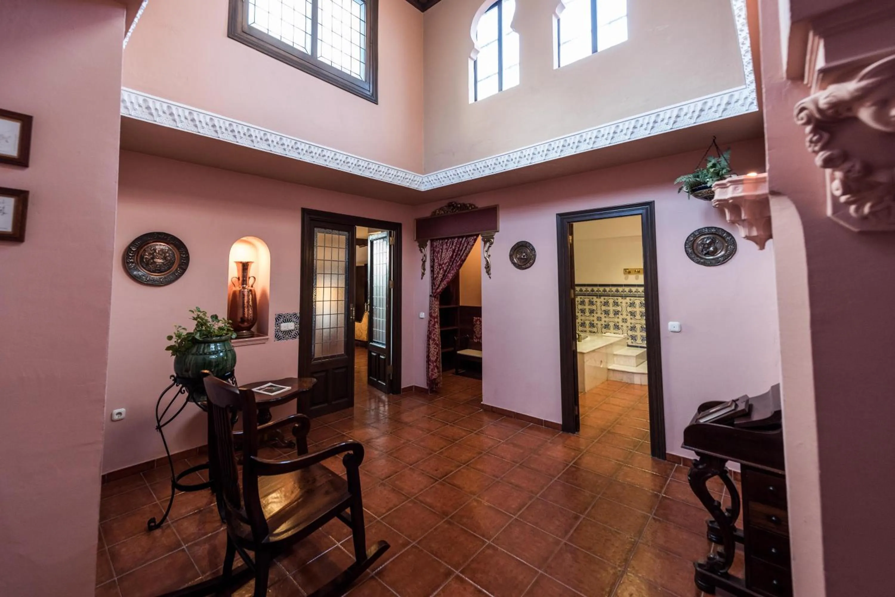 Patio in Hotel Soho Boutique Palacio San Gabriel