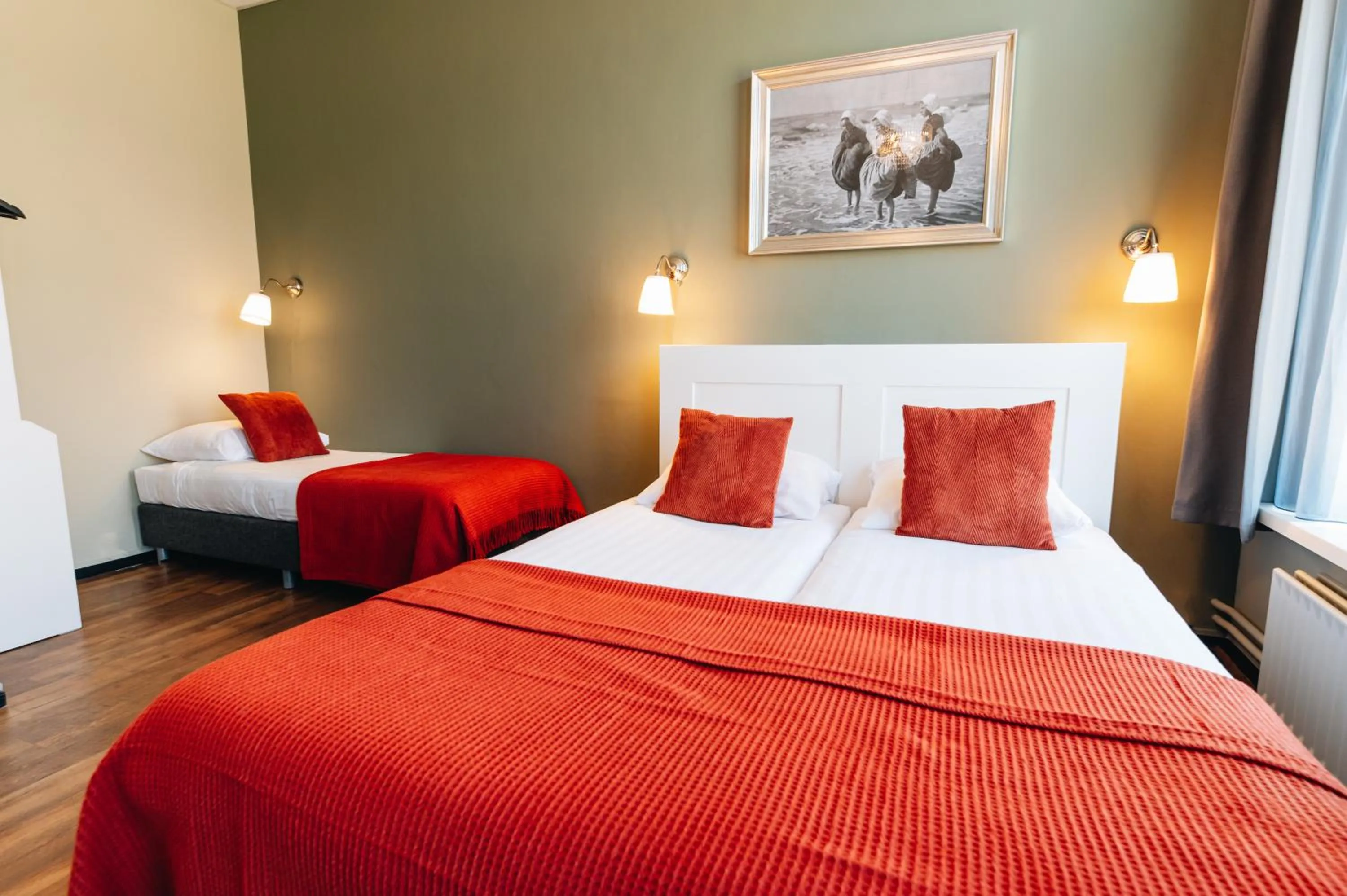 Bed in Hotel Renesse