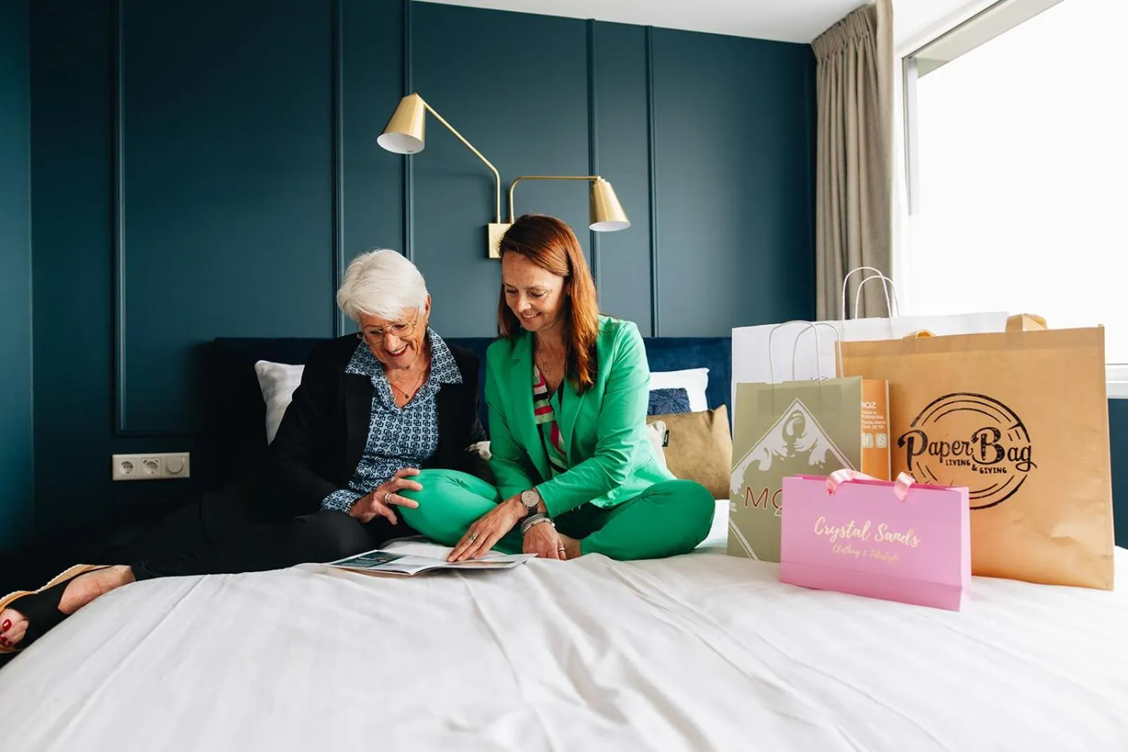 Bed in Hotel Renesse