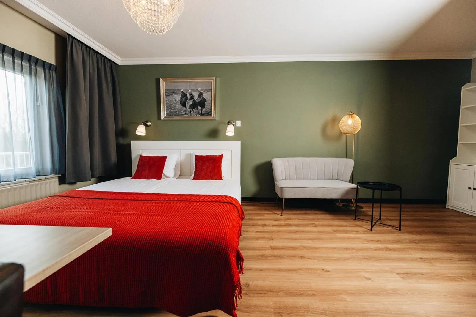 Bed in Hotel Renesse