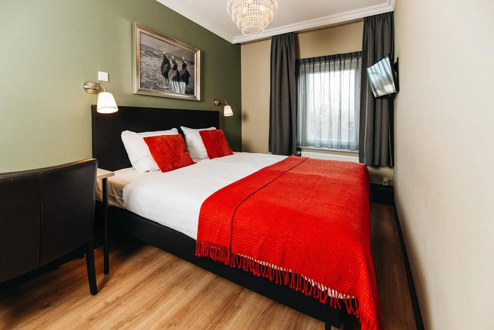 Bed in Hotel Renesse