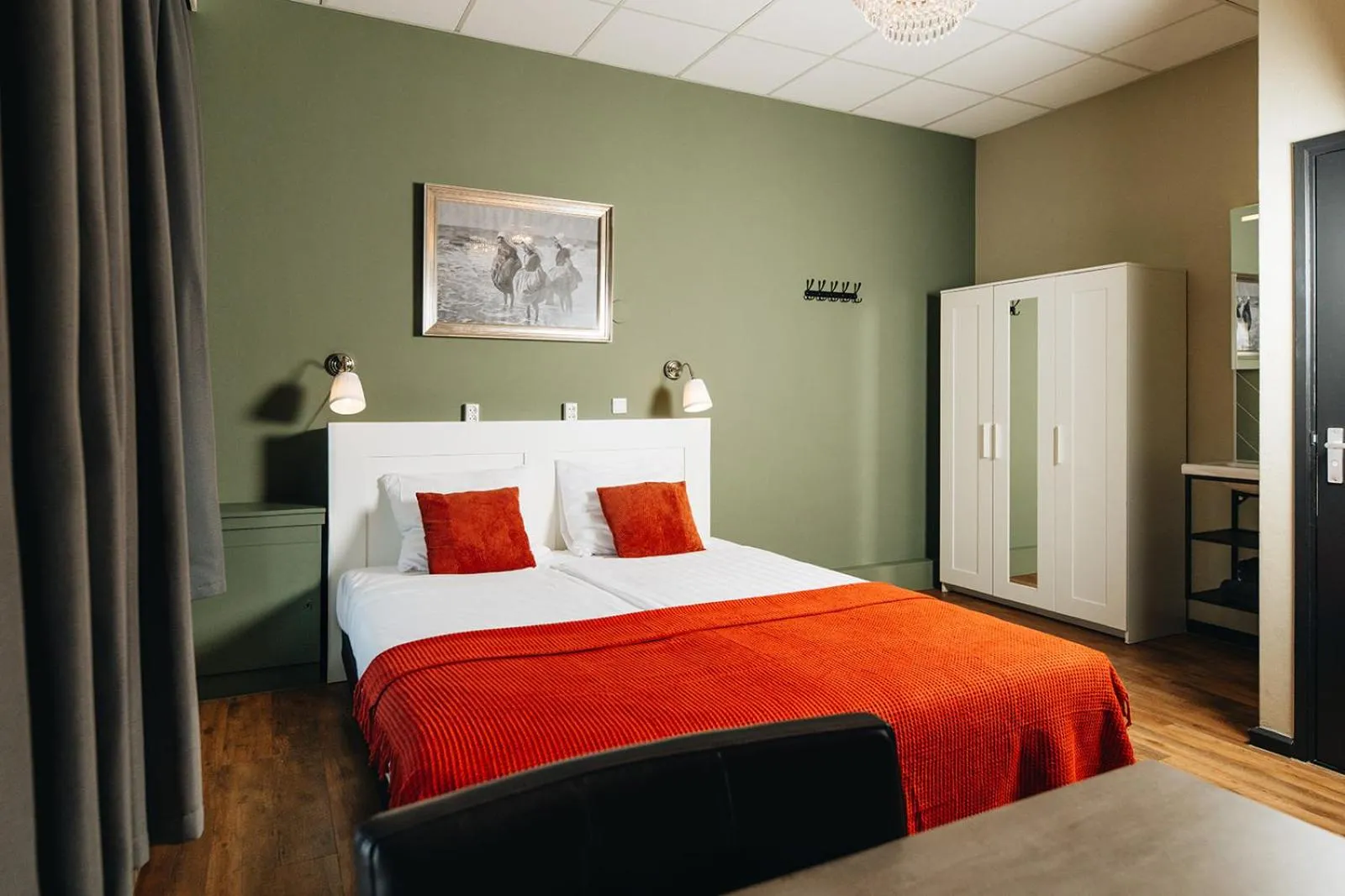 Bed in Hotel Renesse