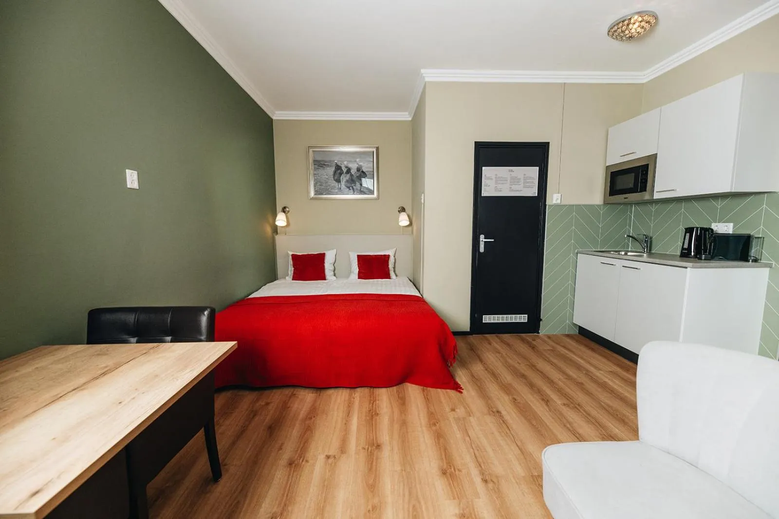 Bed in Hotel Renesse