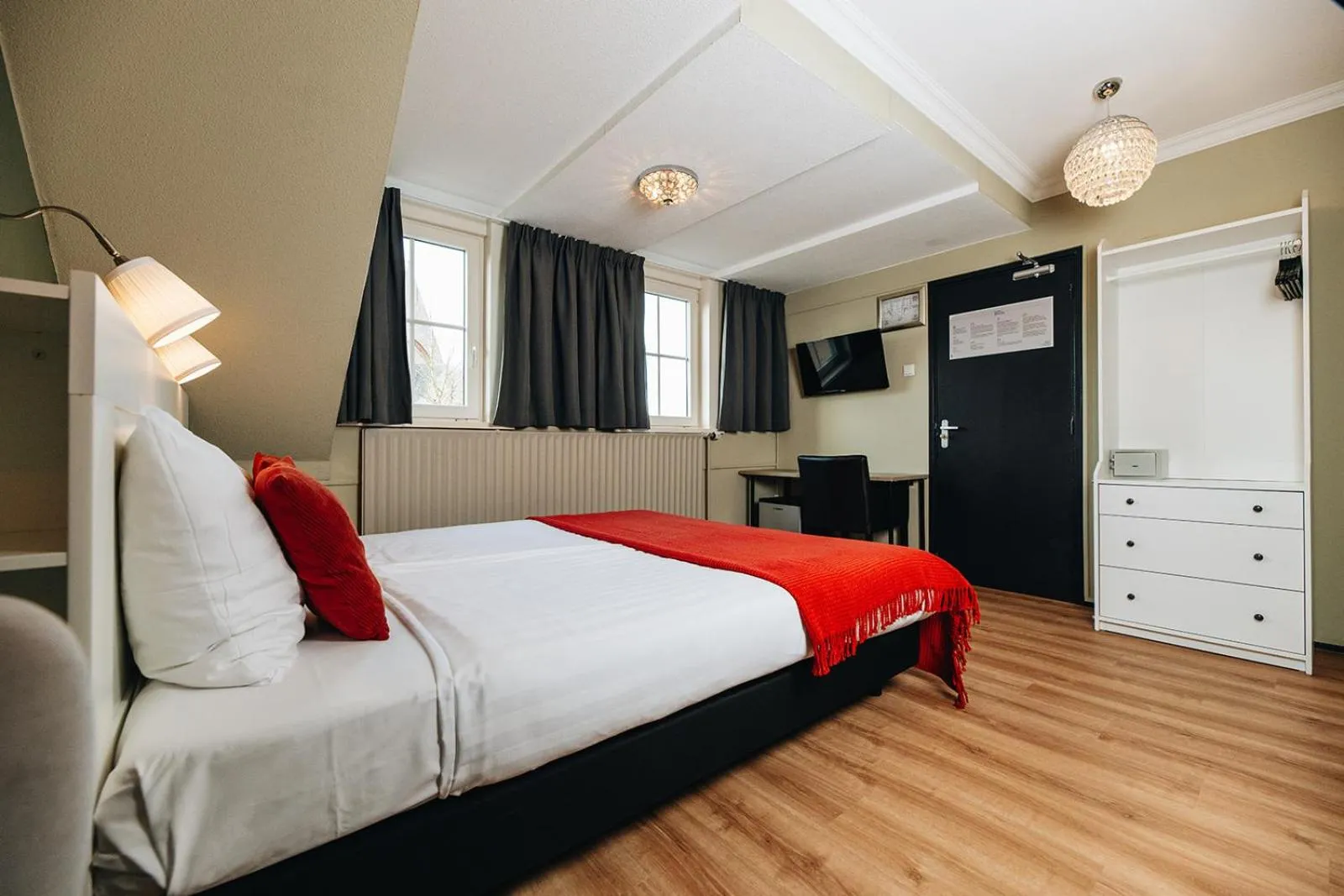 Bed in Hotel Renesse